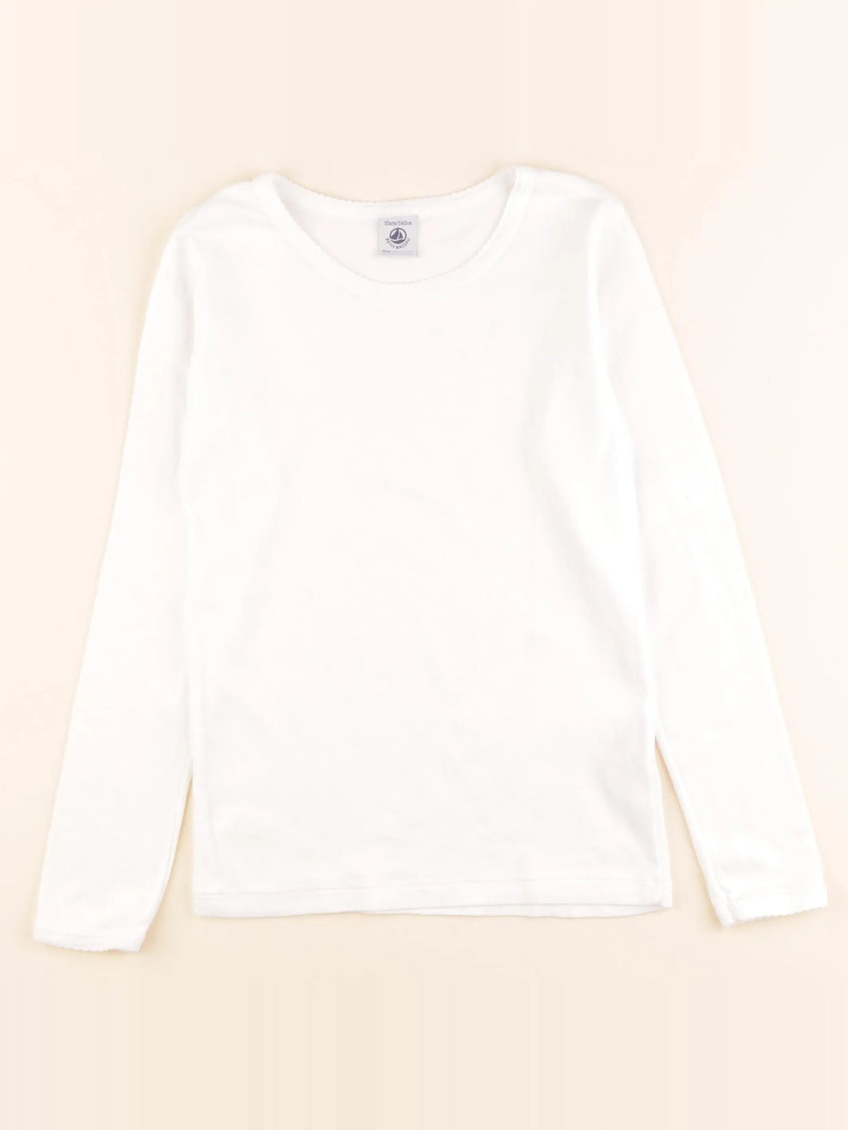 Petit Bateau - maillot de corps blanc - 10 ans