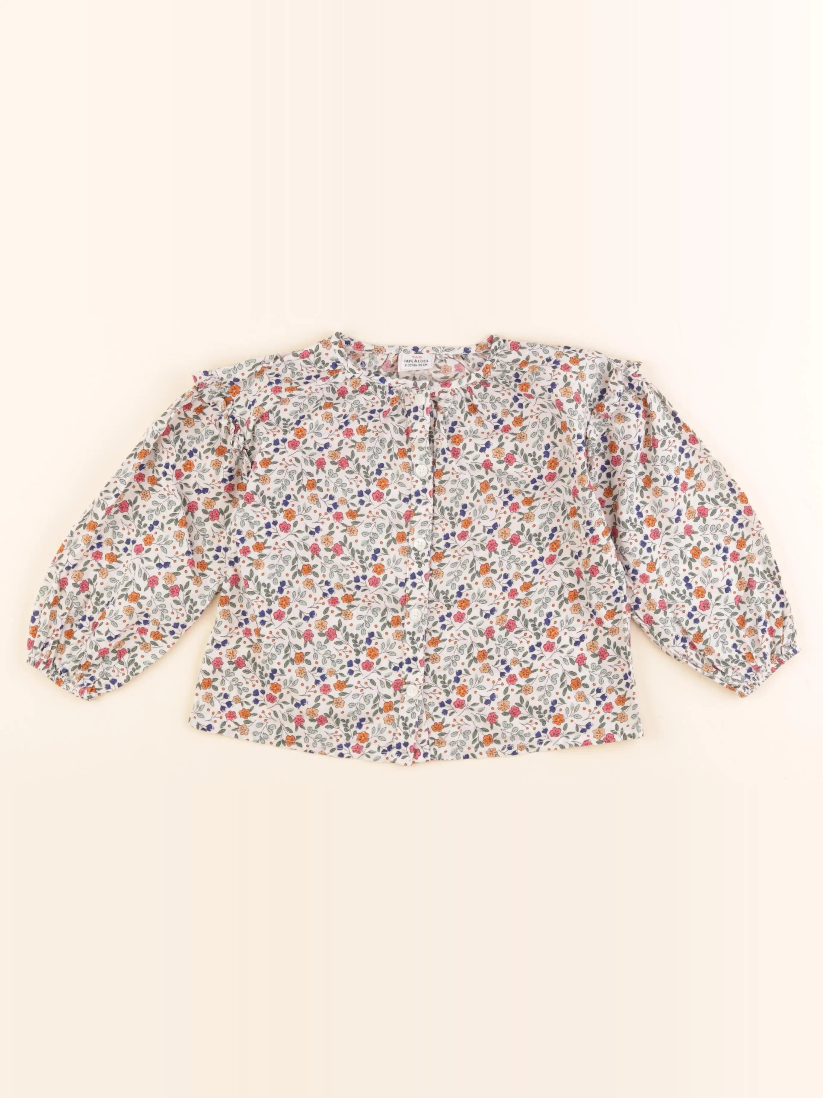 Tape à l'oeil - blouse multicolore - 2/3 ans