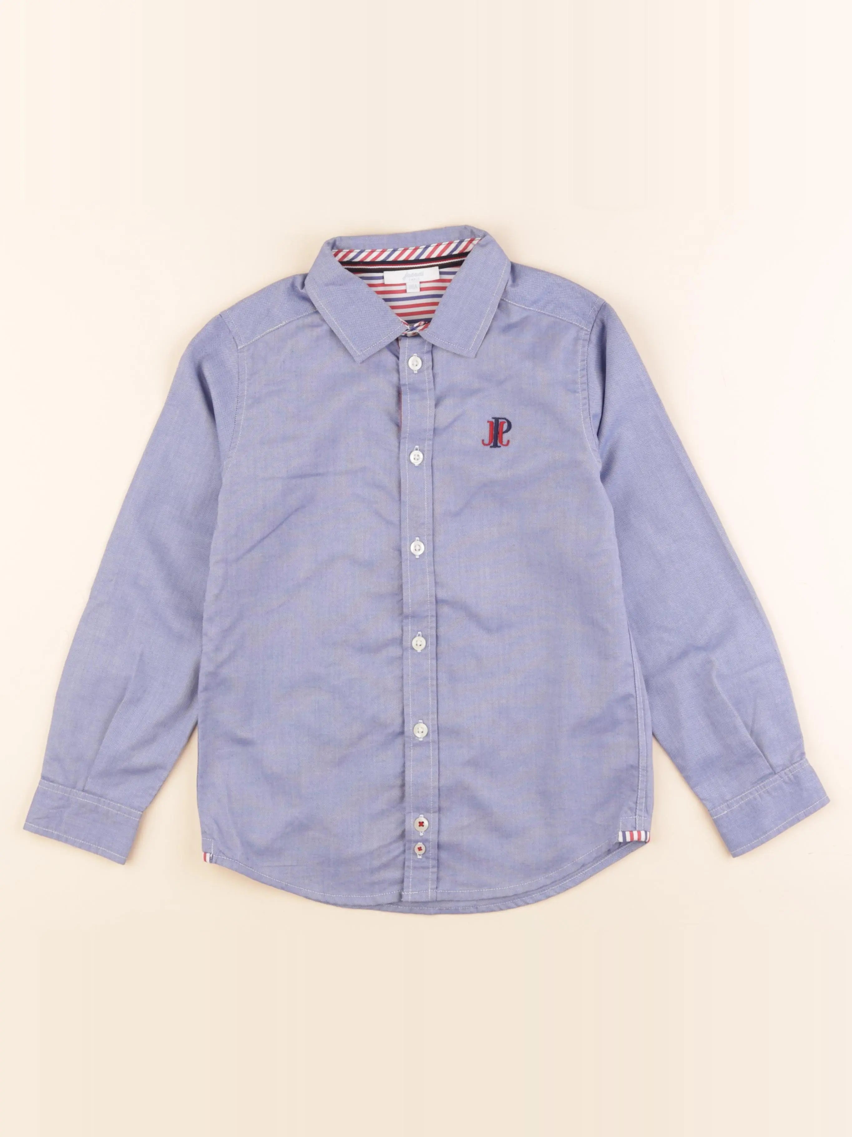 Jacadi - chemise bleu - 8 ans