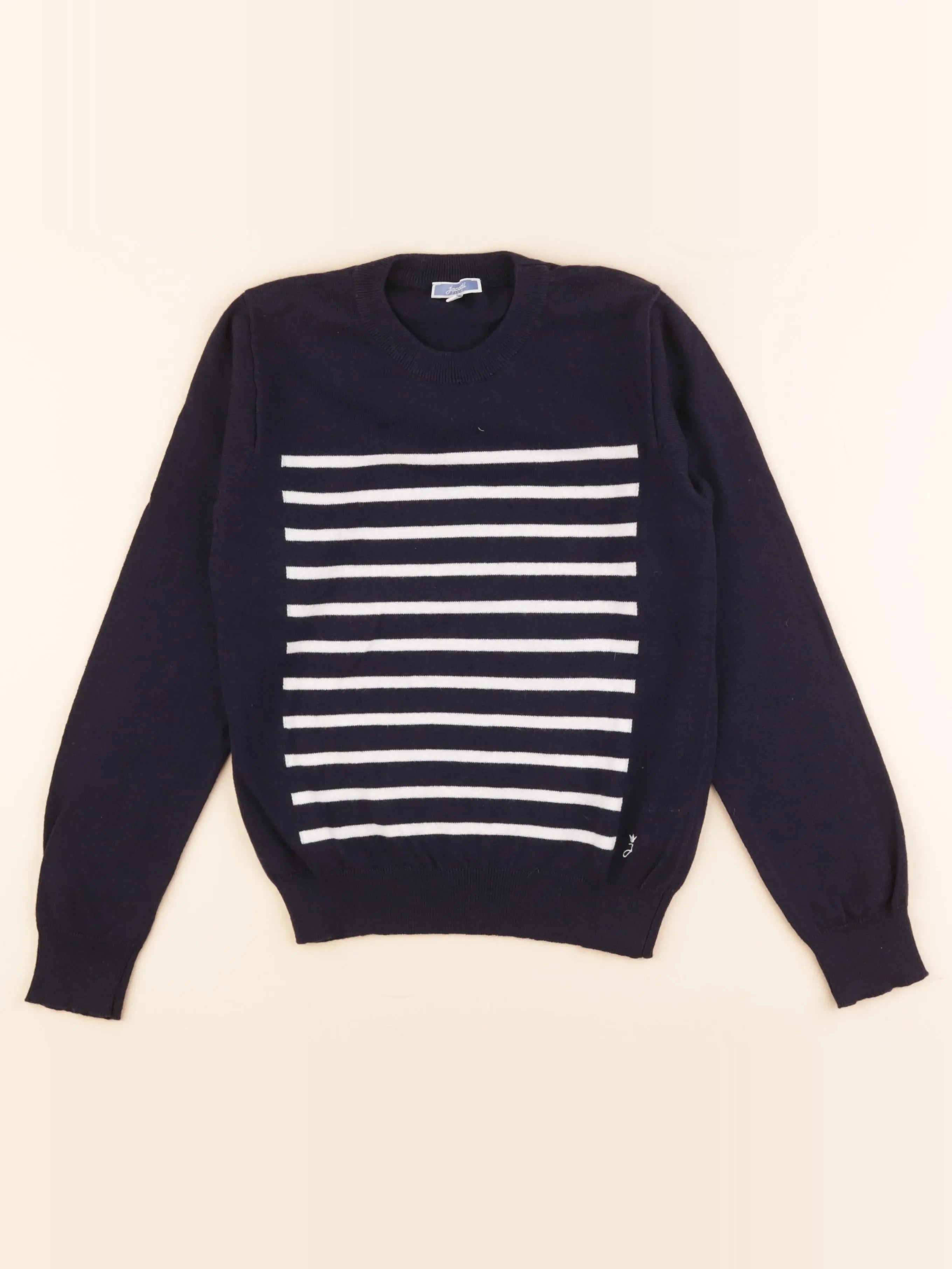 Jacadi - pull bleu - 10 ans