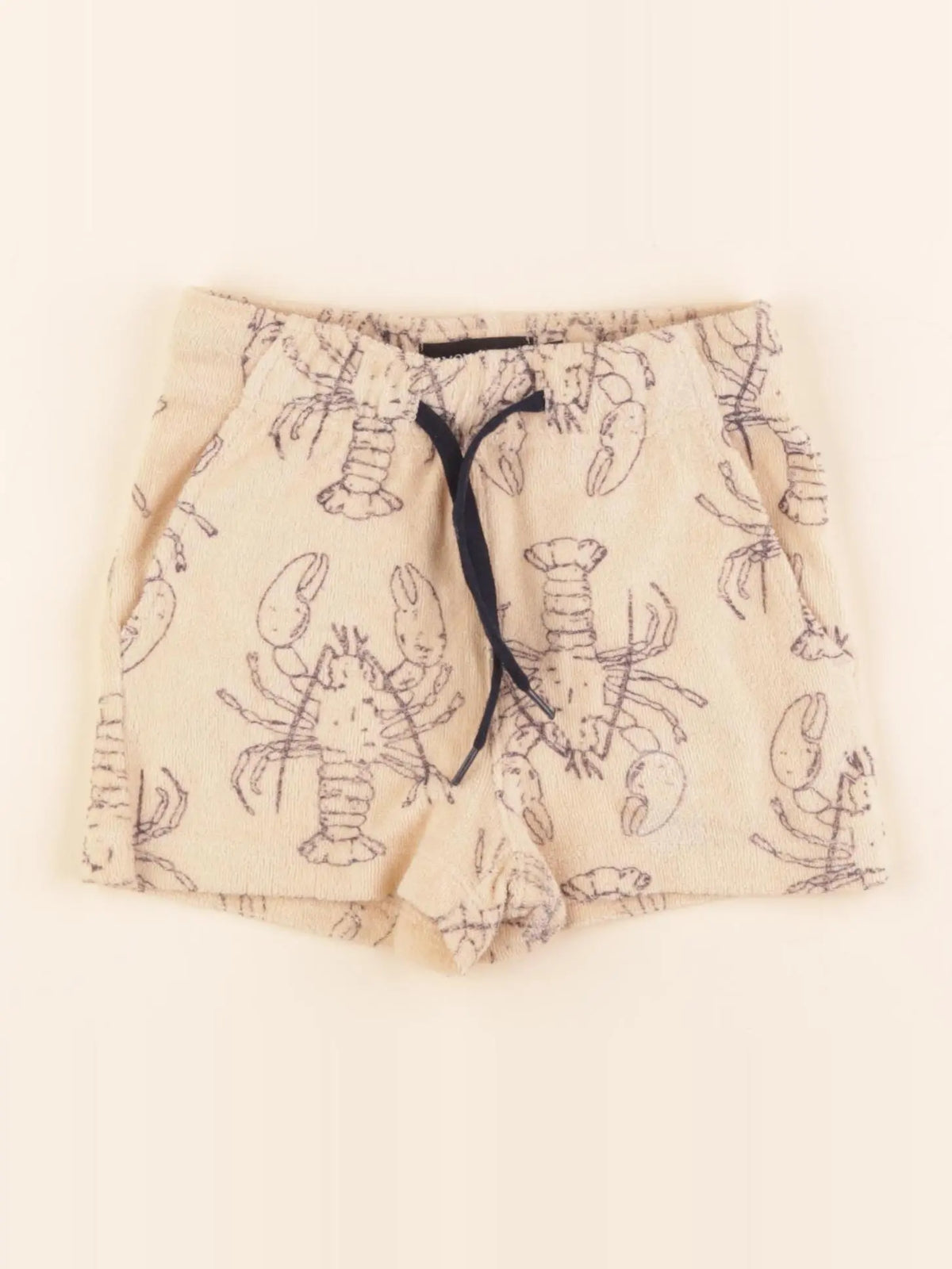 Monoprix - short beige - 3 ans