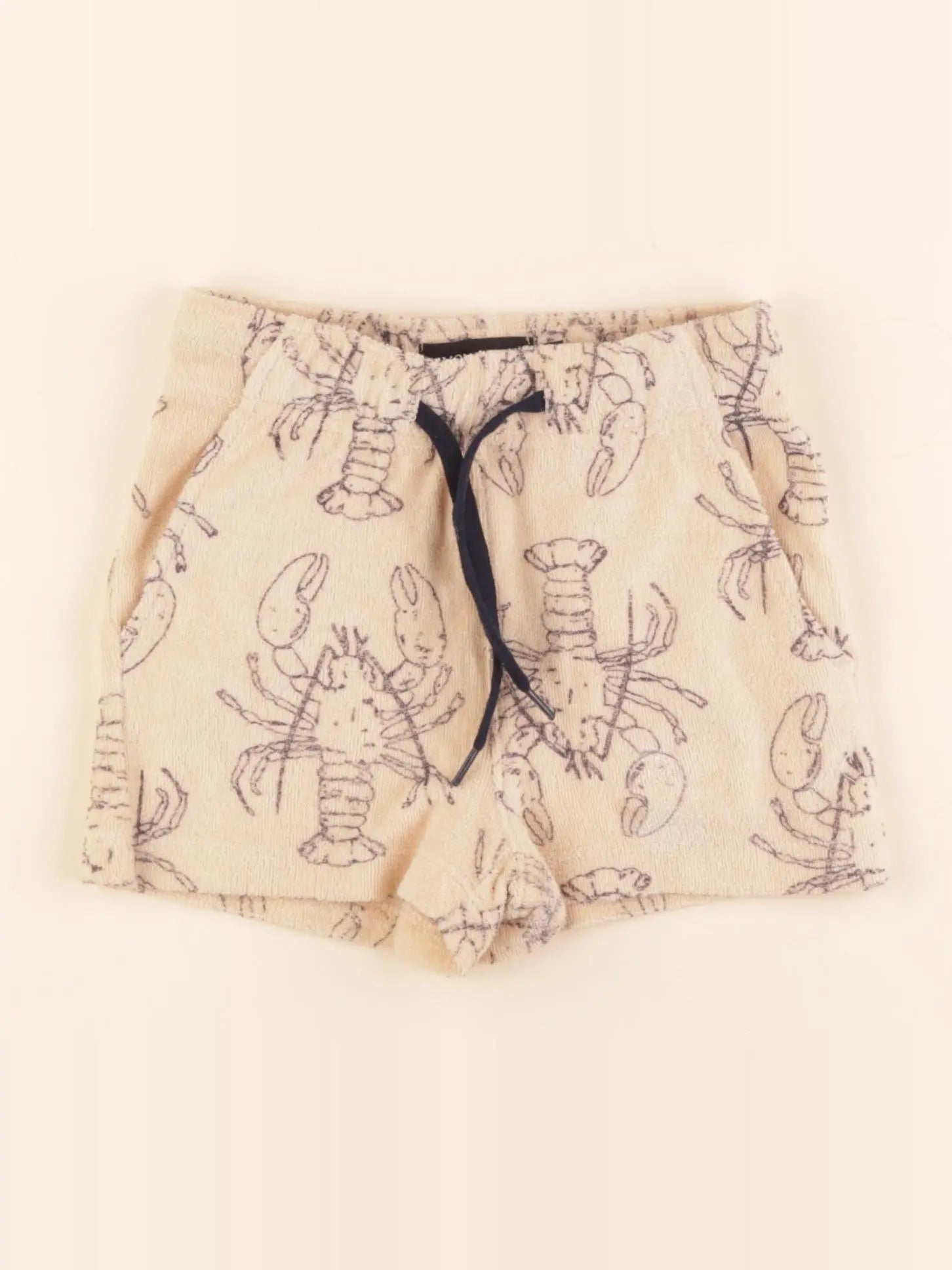 Monoprix - short beige - 3 ans