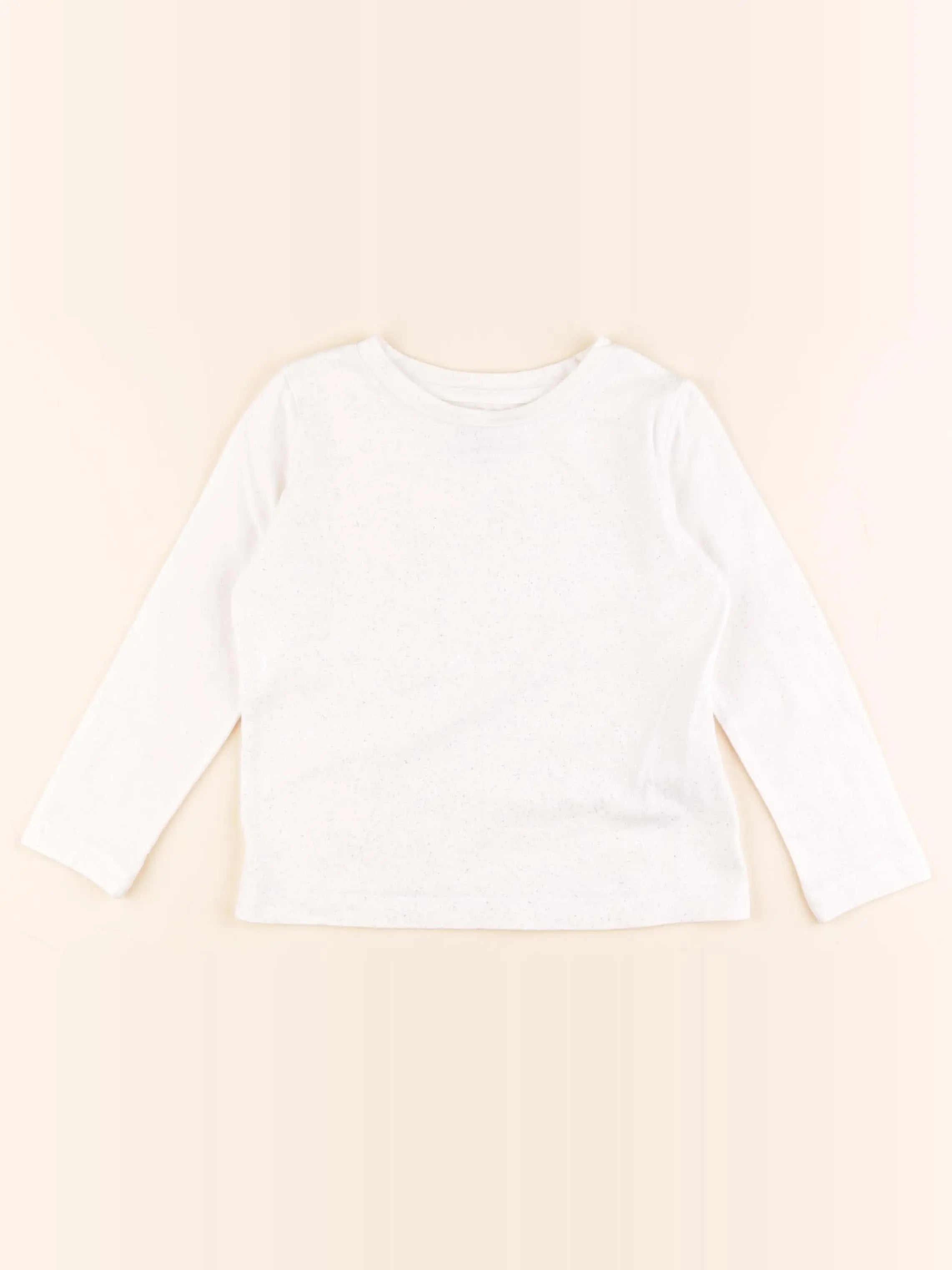 Monoprix - tee-shirt blanc - 4 ans
