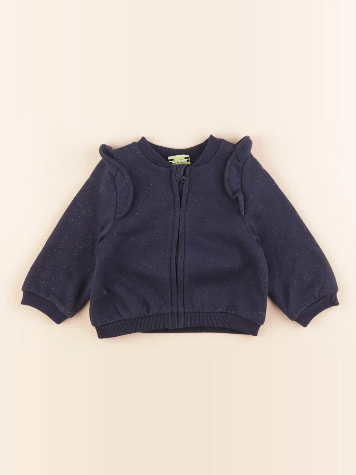 Tape à l'oeil - sweat bleu - 9 mois