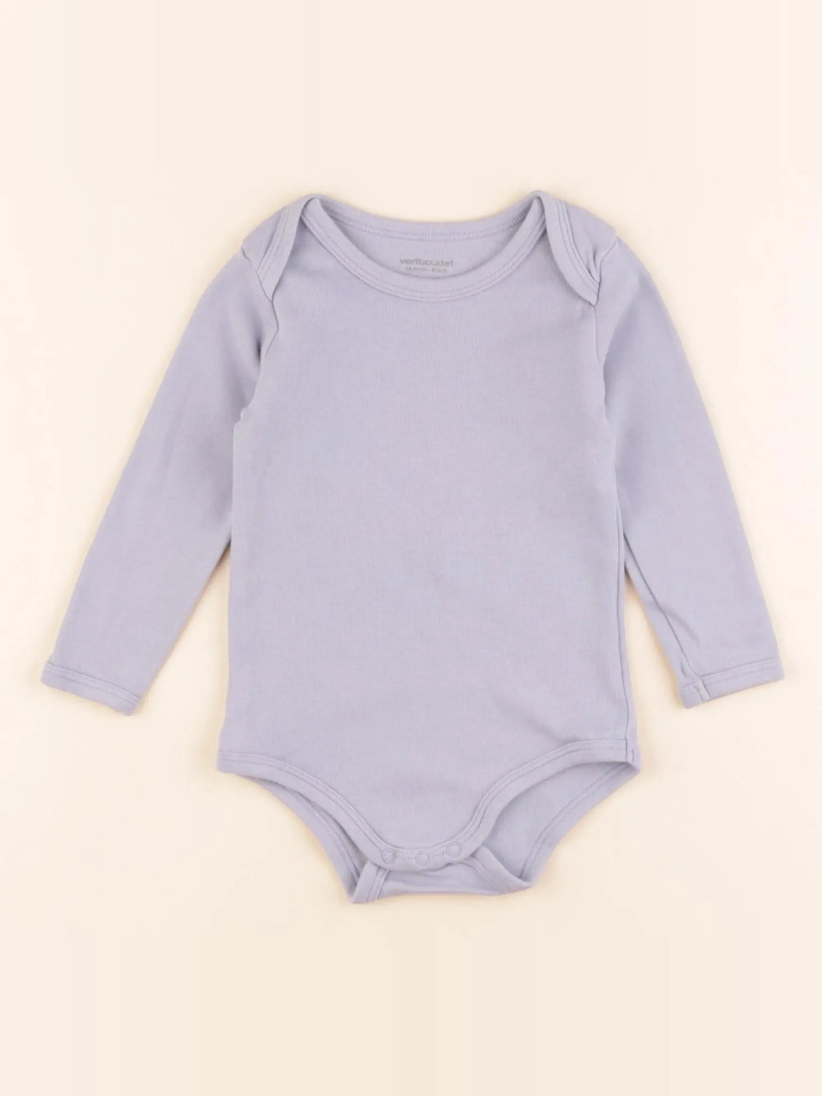 Vertbaudet - body bleu - 18 mois