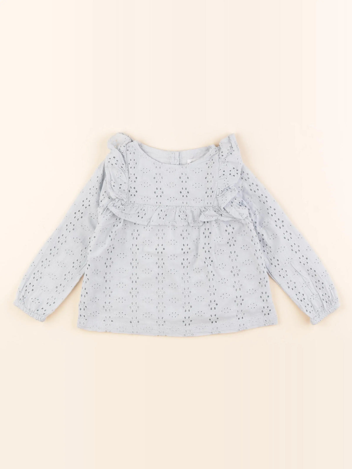 Vertbaudet - blouse bleu - 3 ans