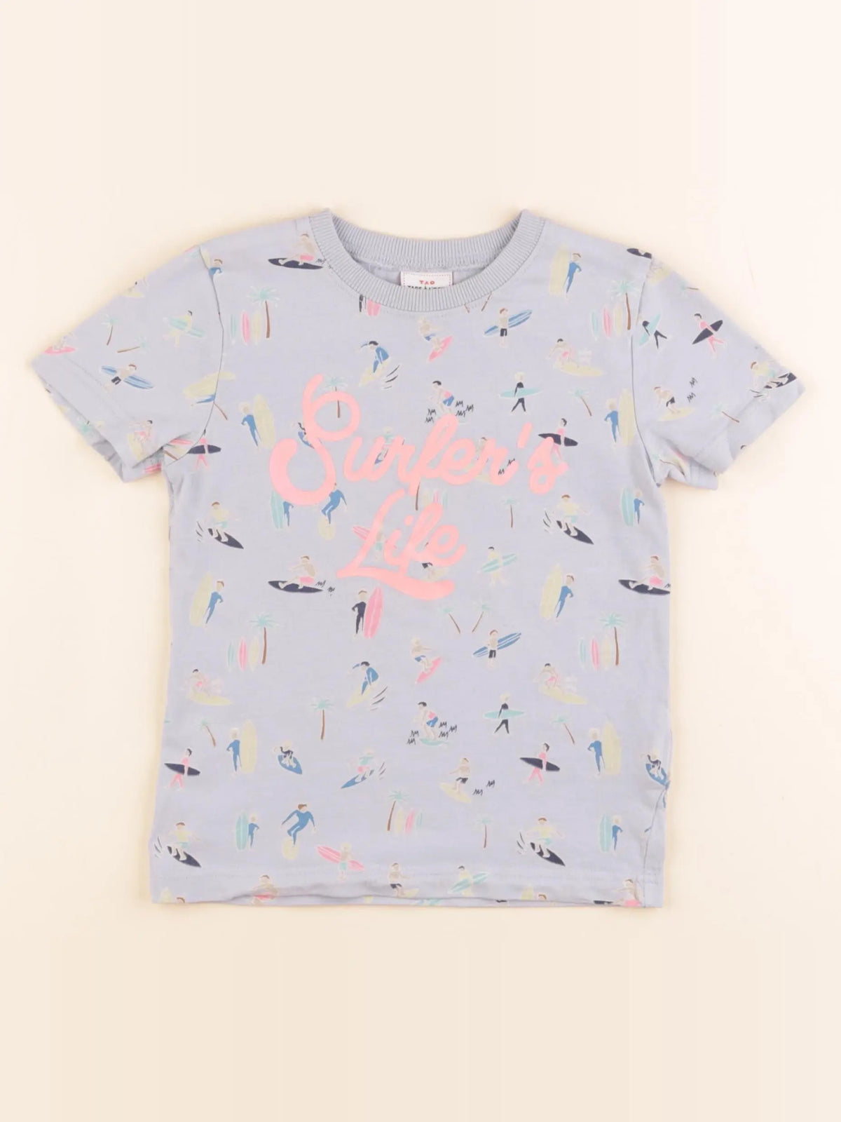 Tape à l'oeil - tee-shirt bleu - 3 ans