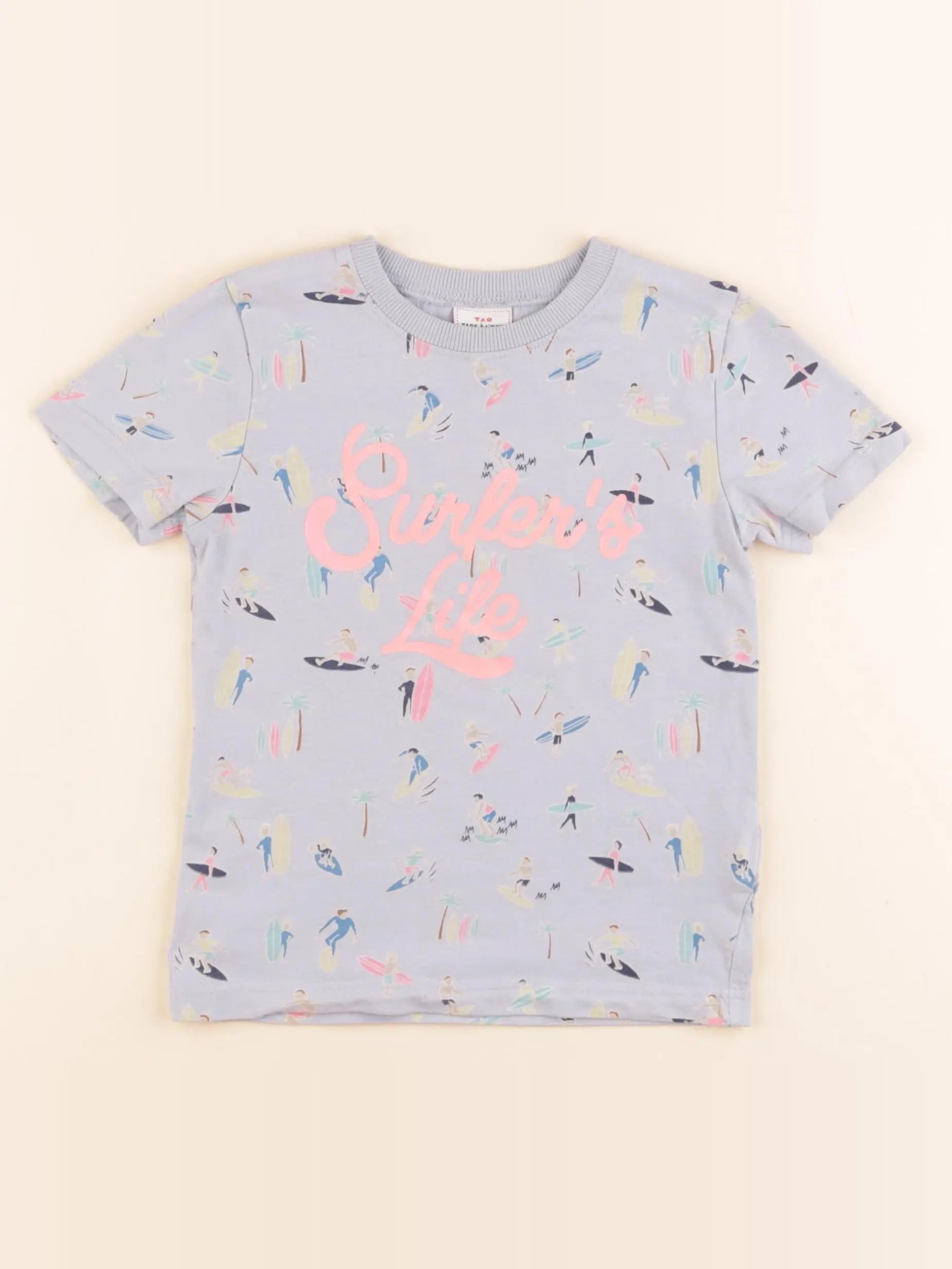 Tape à l'oeil - tee-shirt bleu - 3 ans