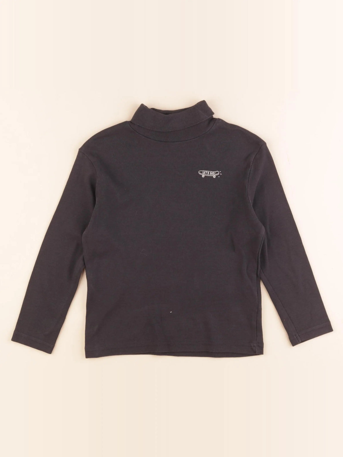 Vertbaudet - sous-pull gris - 6 ans