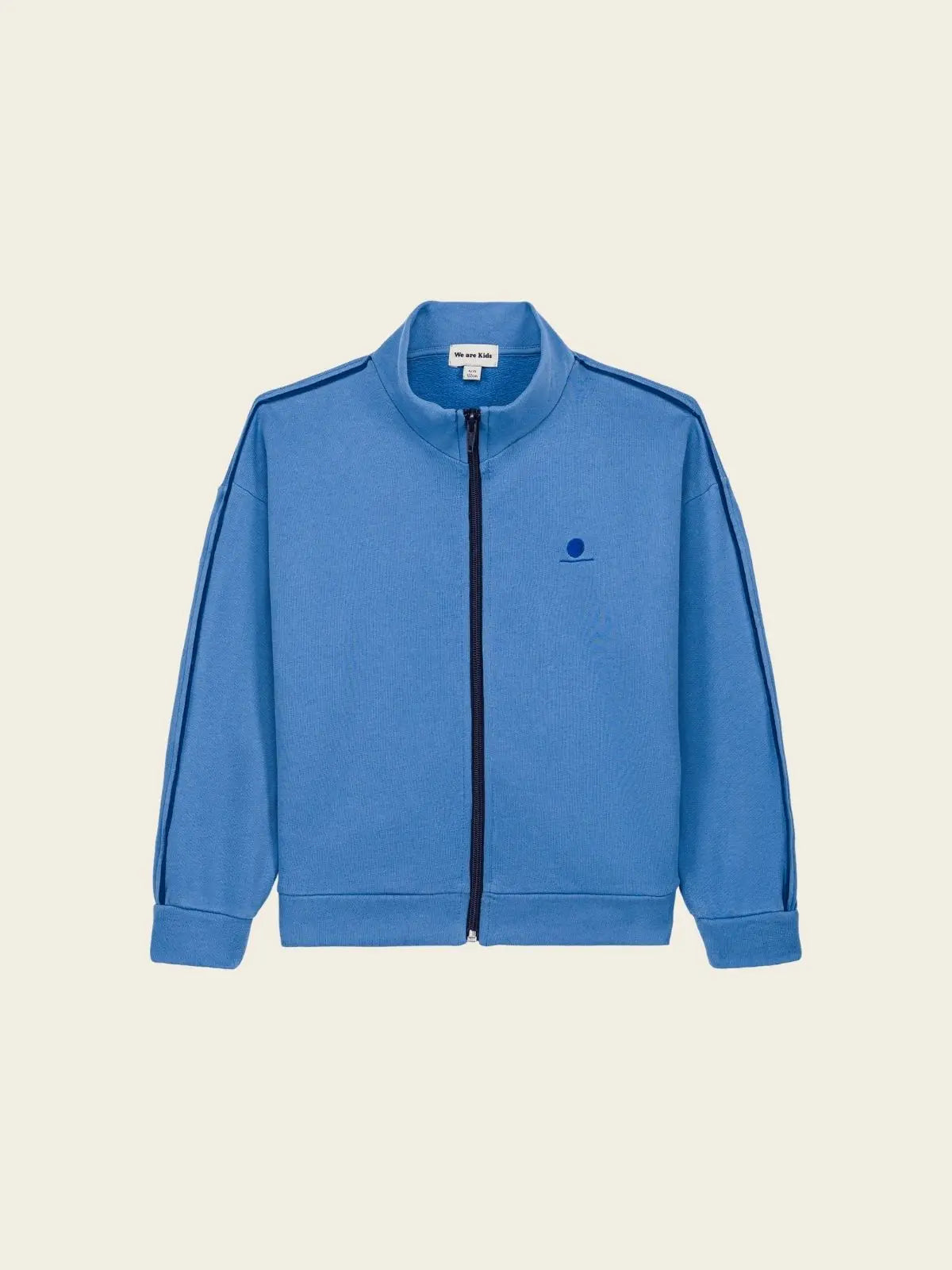 Sweat zip bleu