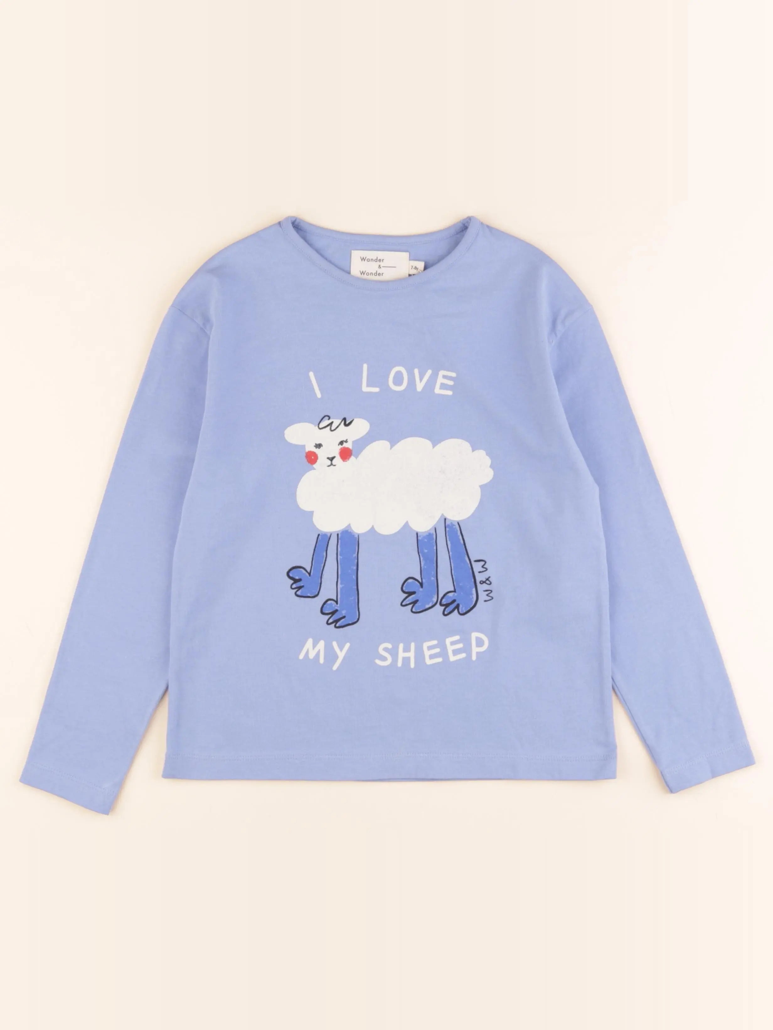 Tee-shirt bleu