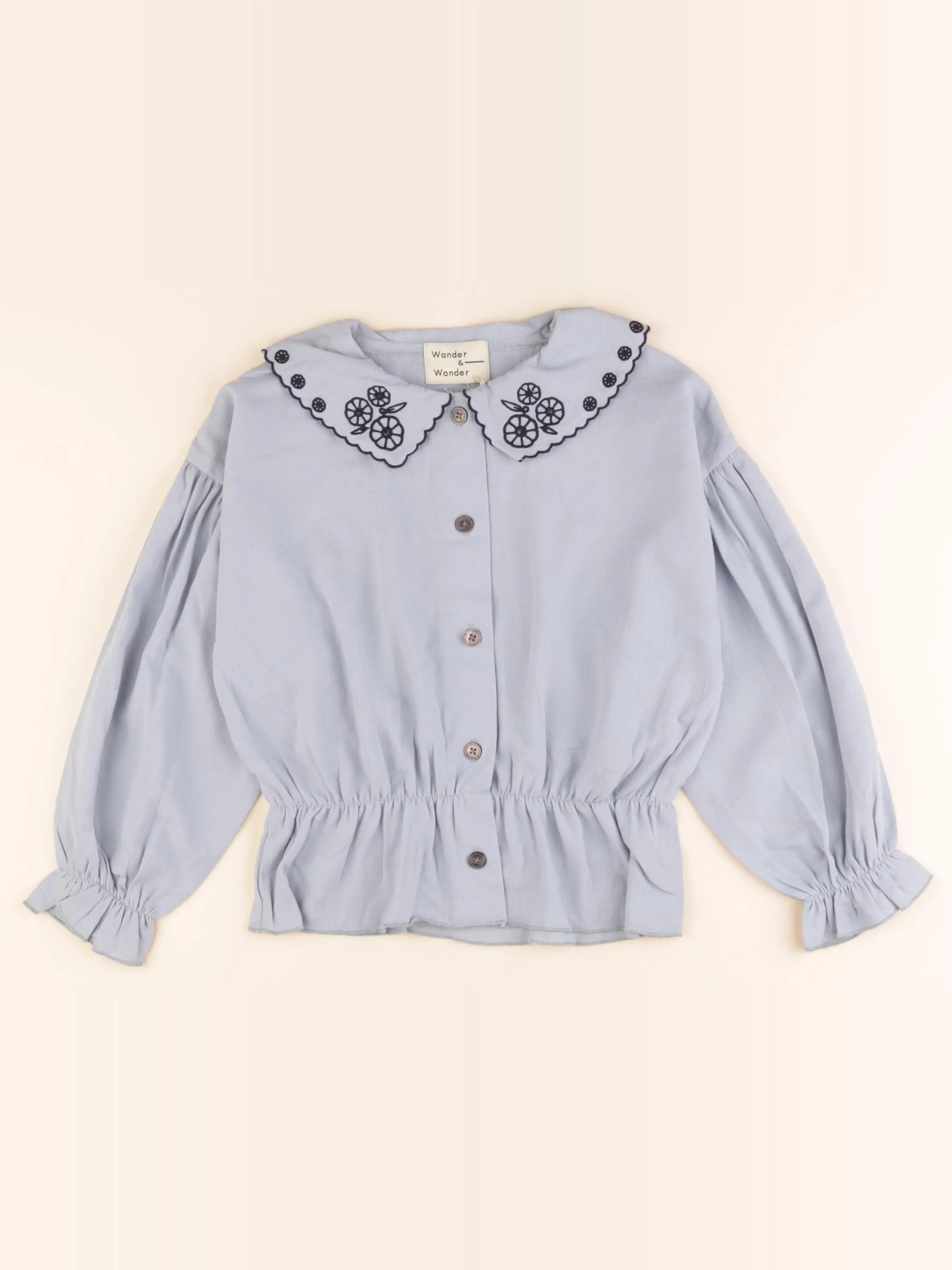 Blouse bleu