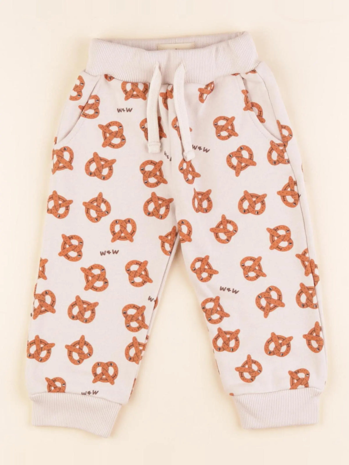 Jogging beige, marron
