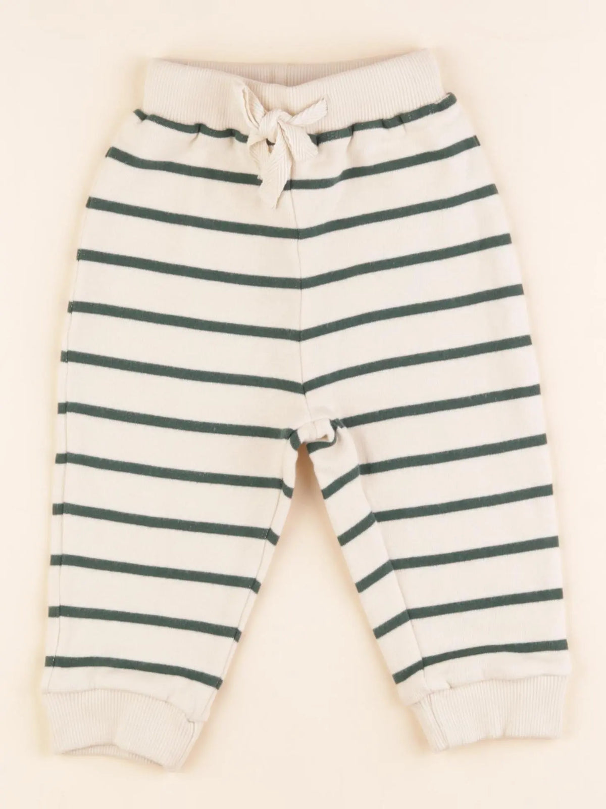 Jogging blanc, vert