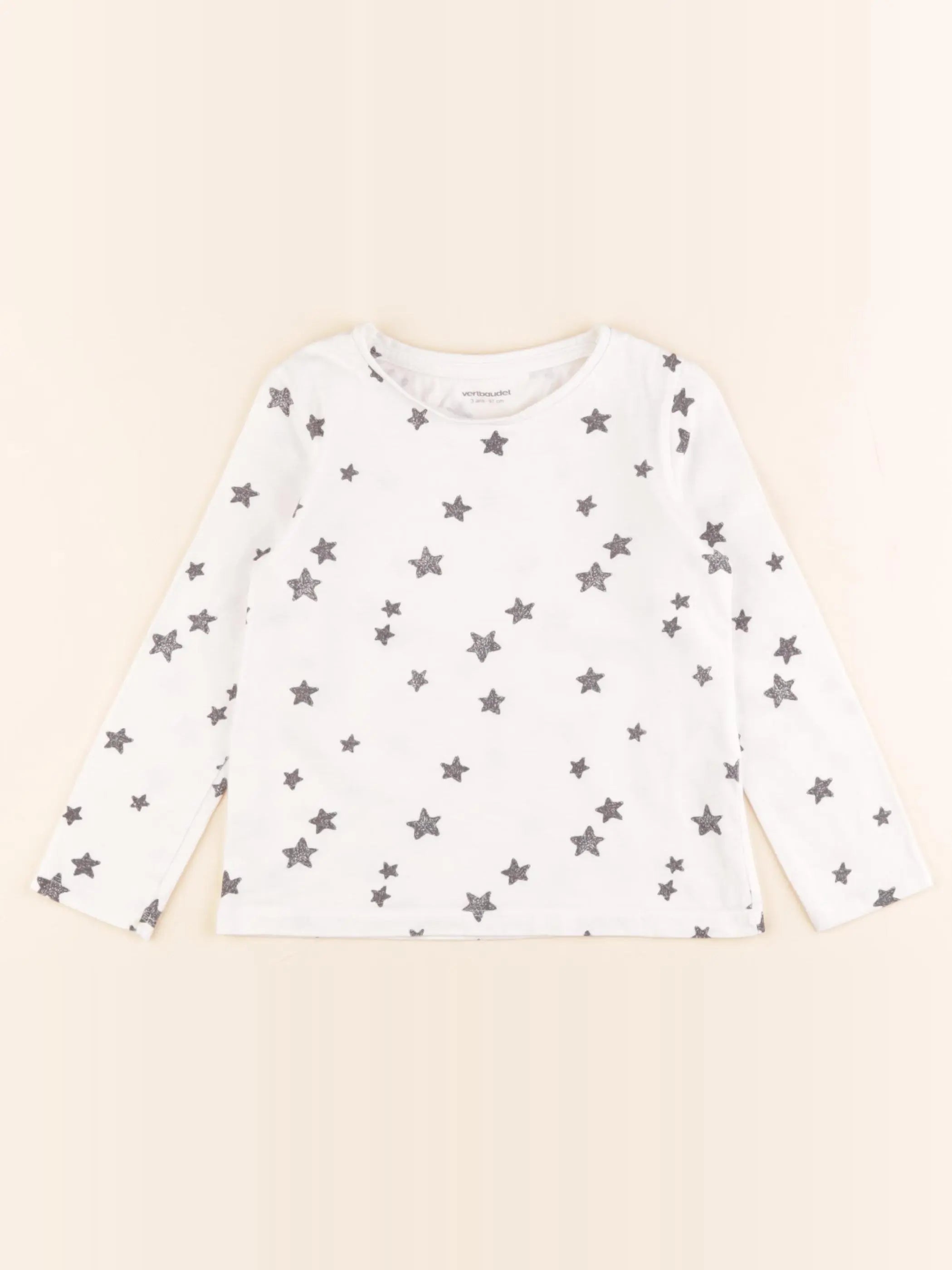 Vertbaudet - tee-shirt blanc - 3 ans