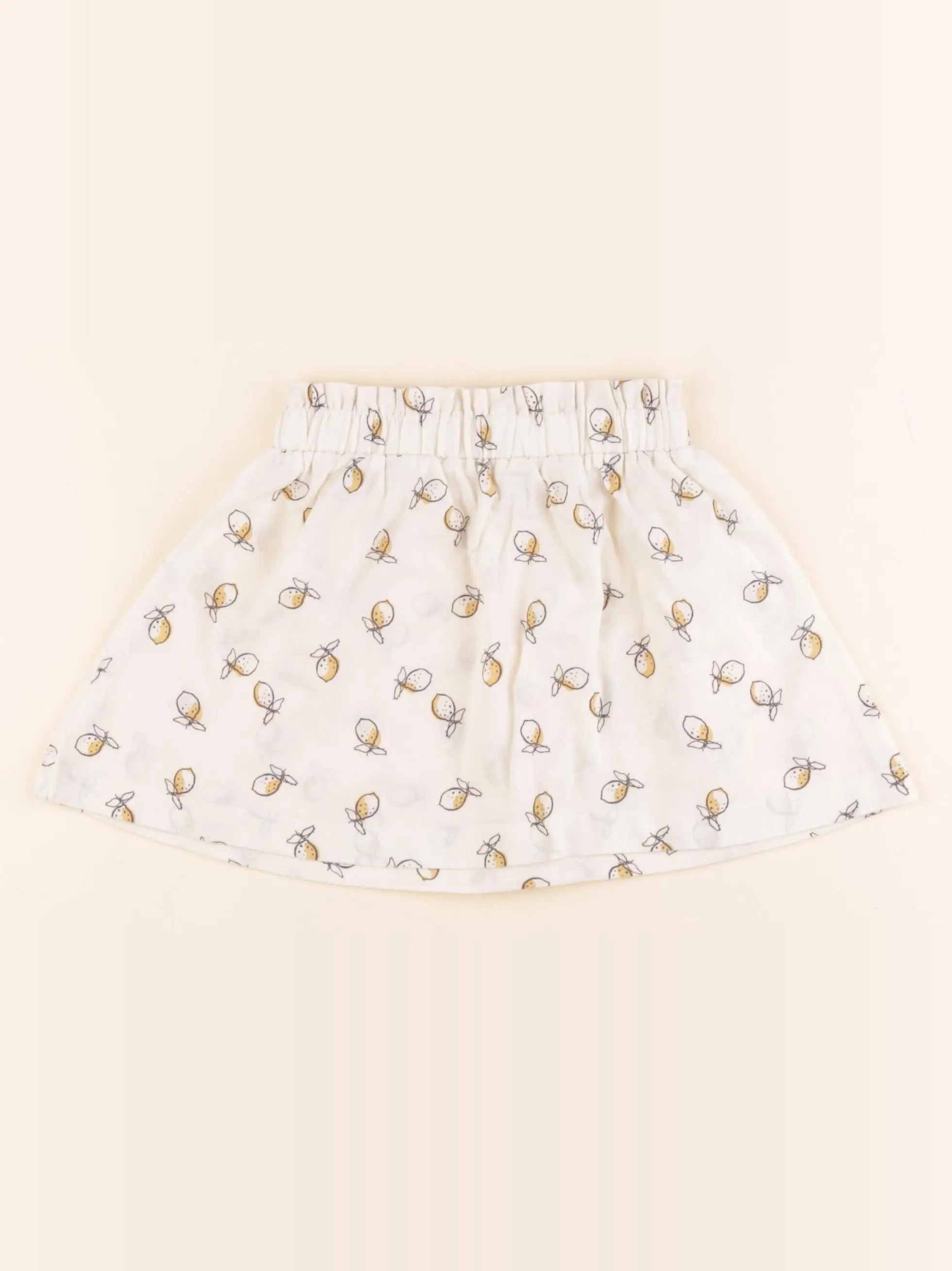 Vertbaudet - jupe beige - 24 mois