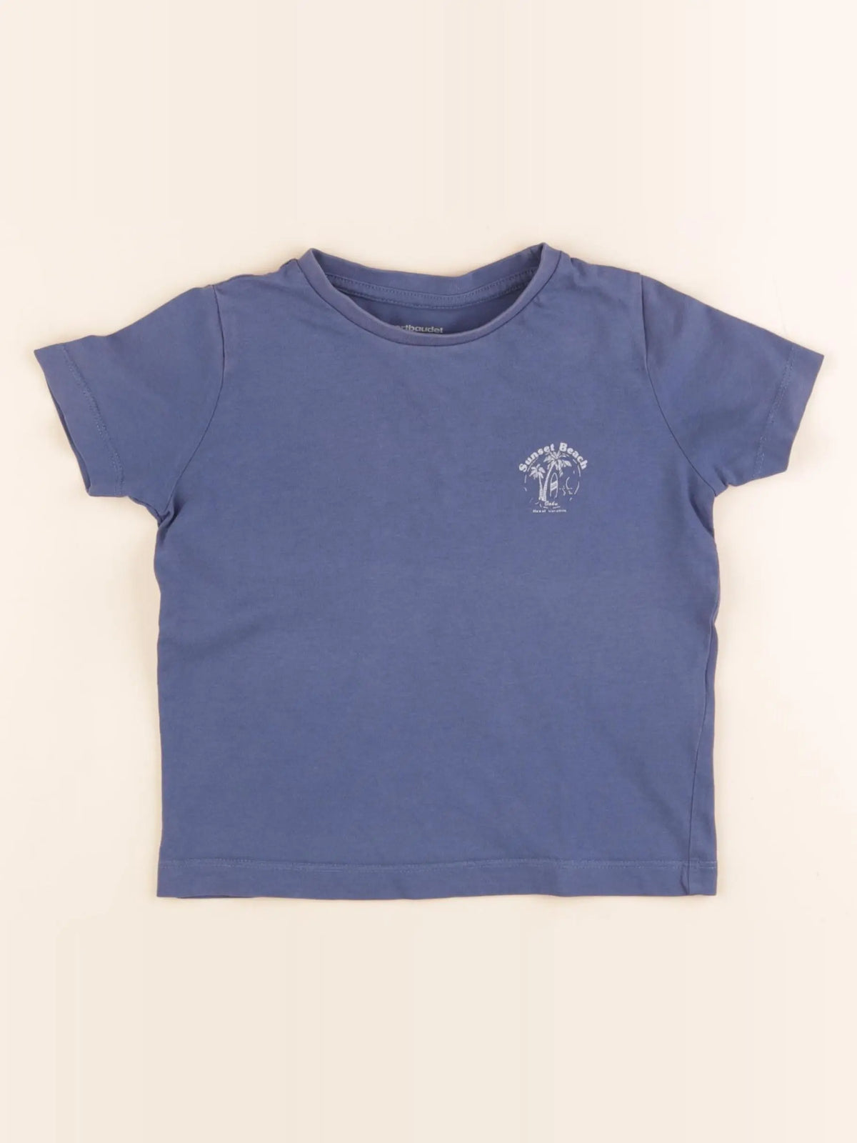 Vertbaudet - tee-shirt bleu - 3 ans