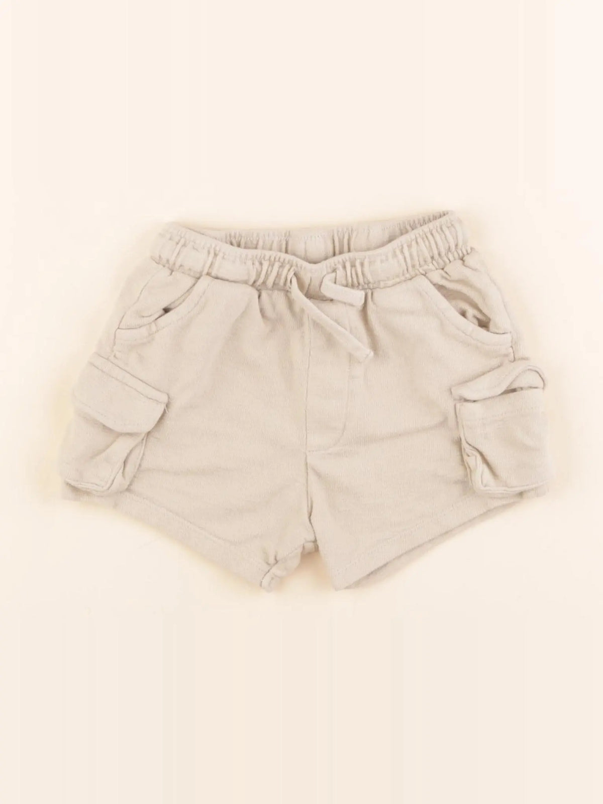 Vertbaudet - short beige - 18 mois
