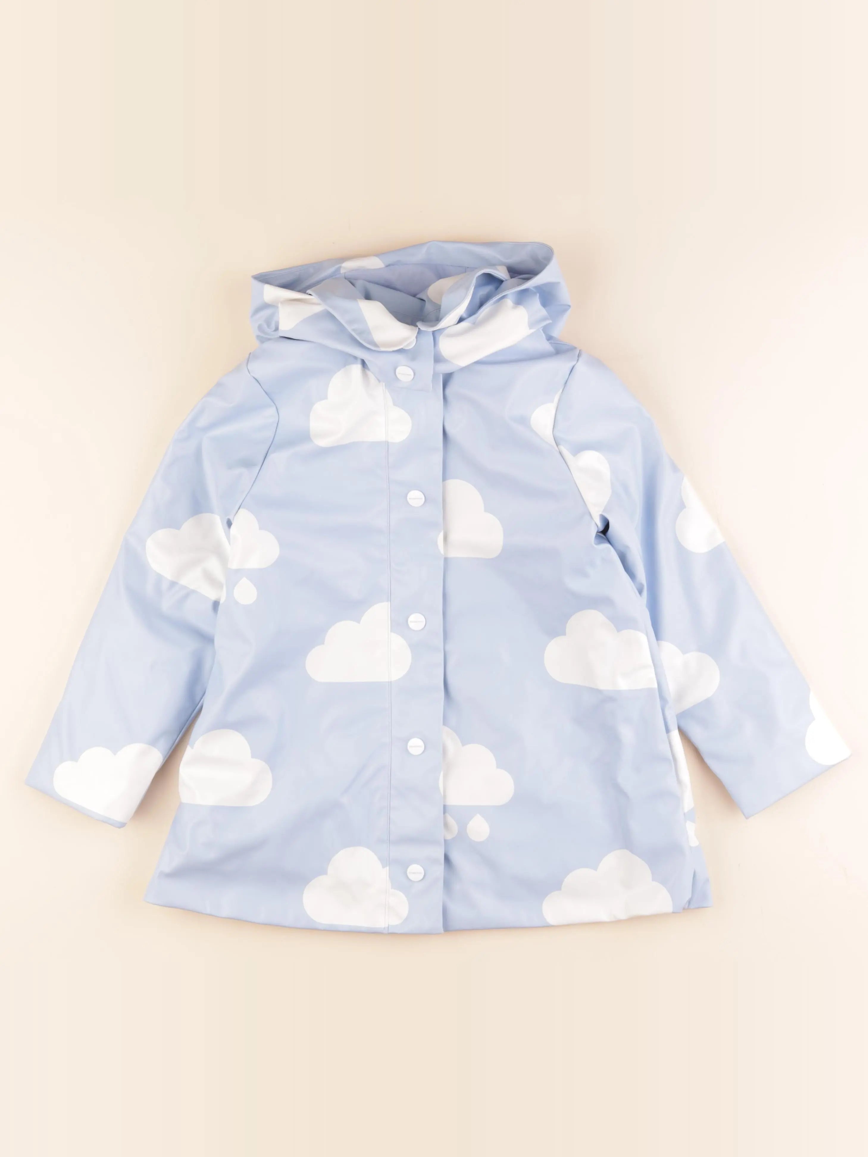 Jacadi - imperméable bleu - 6 ans