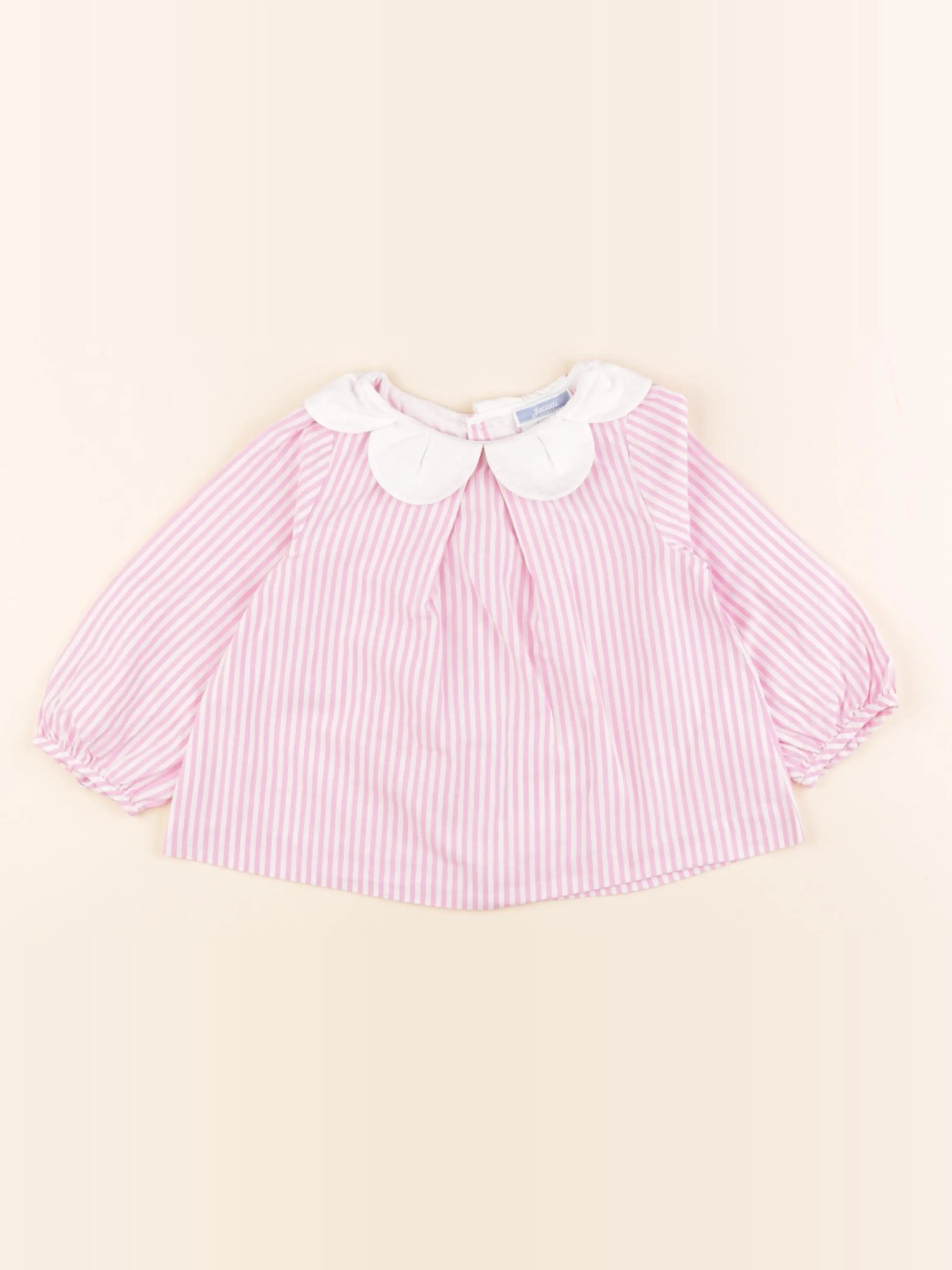 Jacadi - blouse rose - 24 mois
