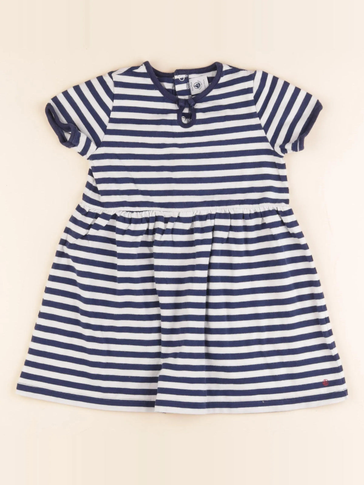 Robe blanc, bleu