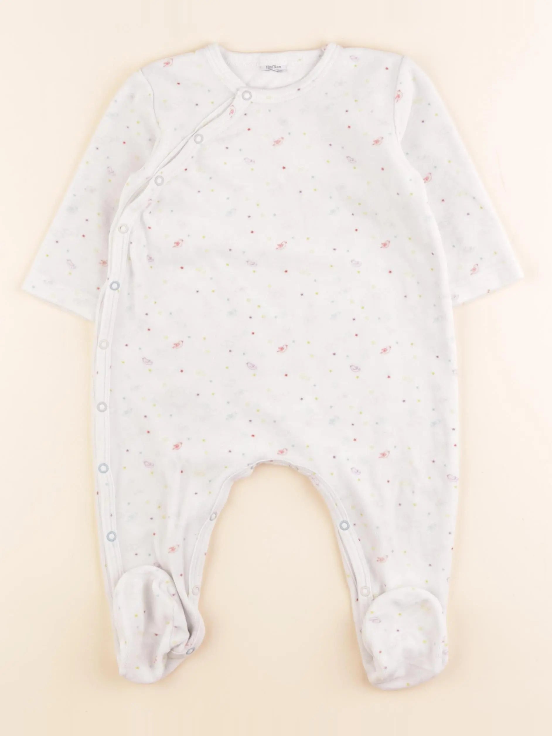Pyjama velours bleu