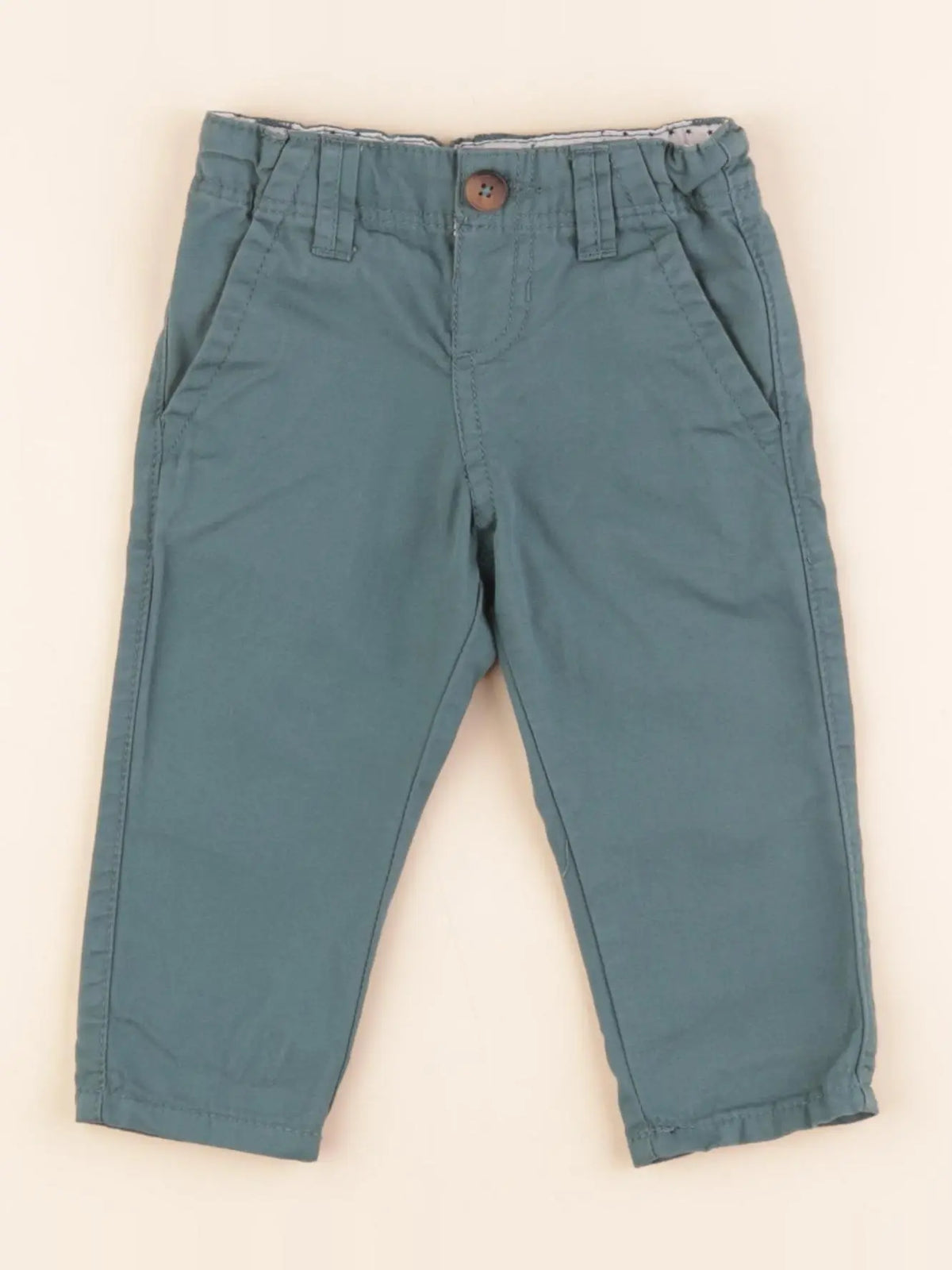 Boutchou - pantalon vert - 6 mois