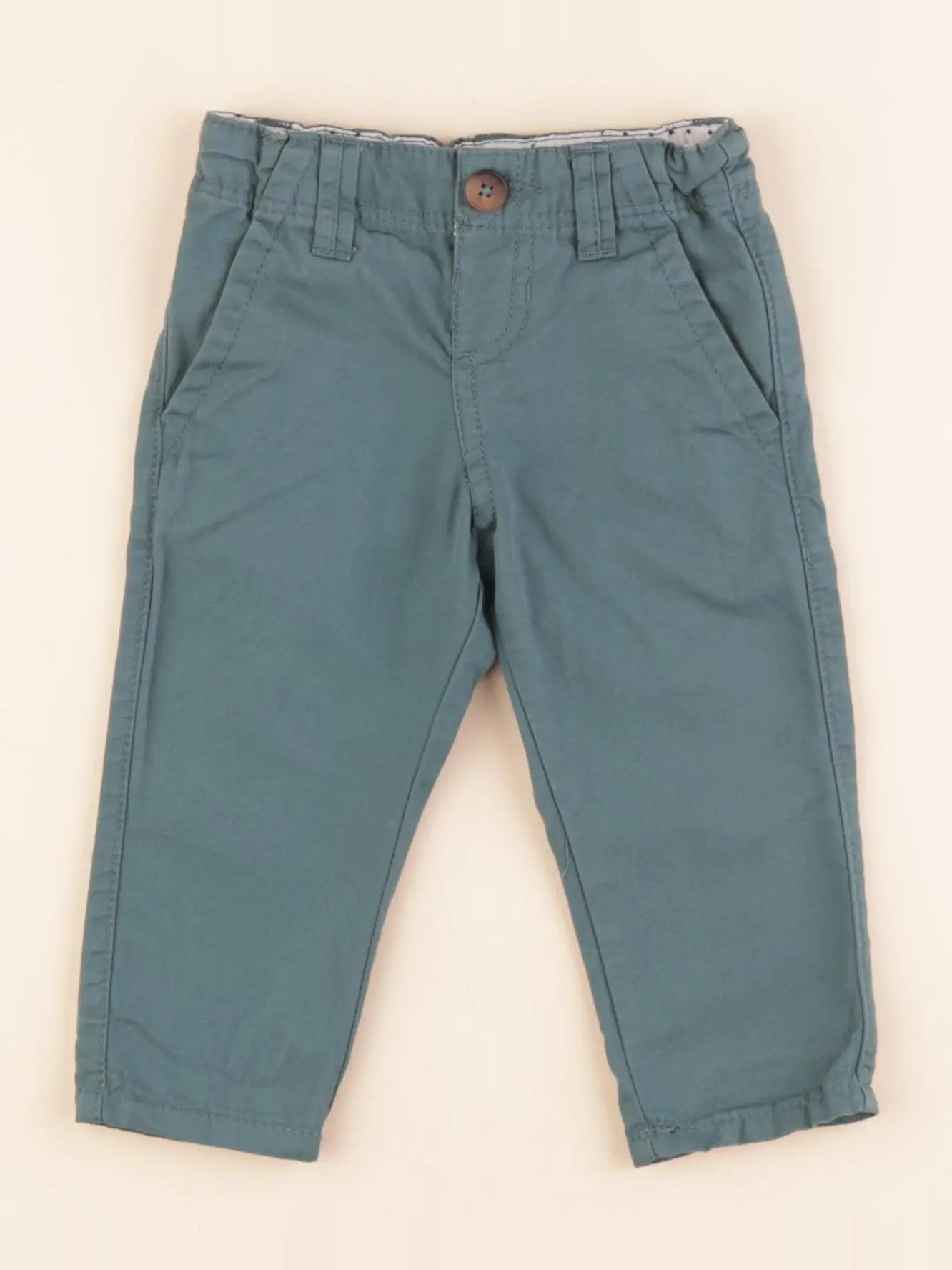 Boutchou - pantalon vert - 6 mois