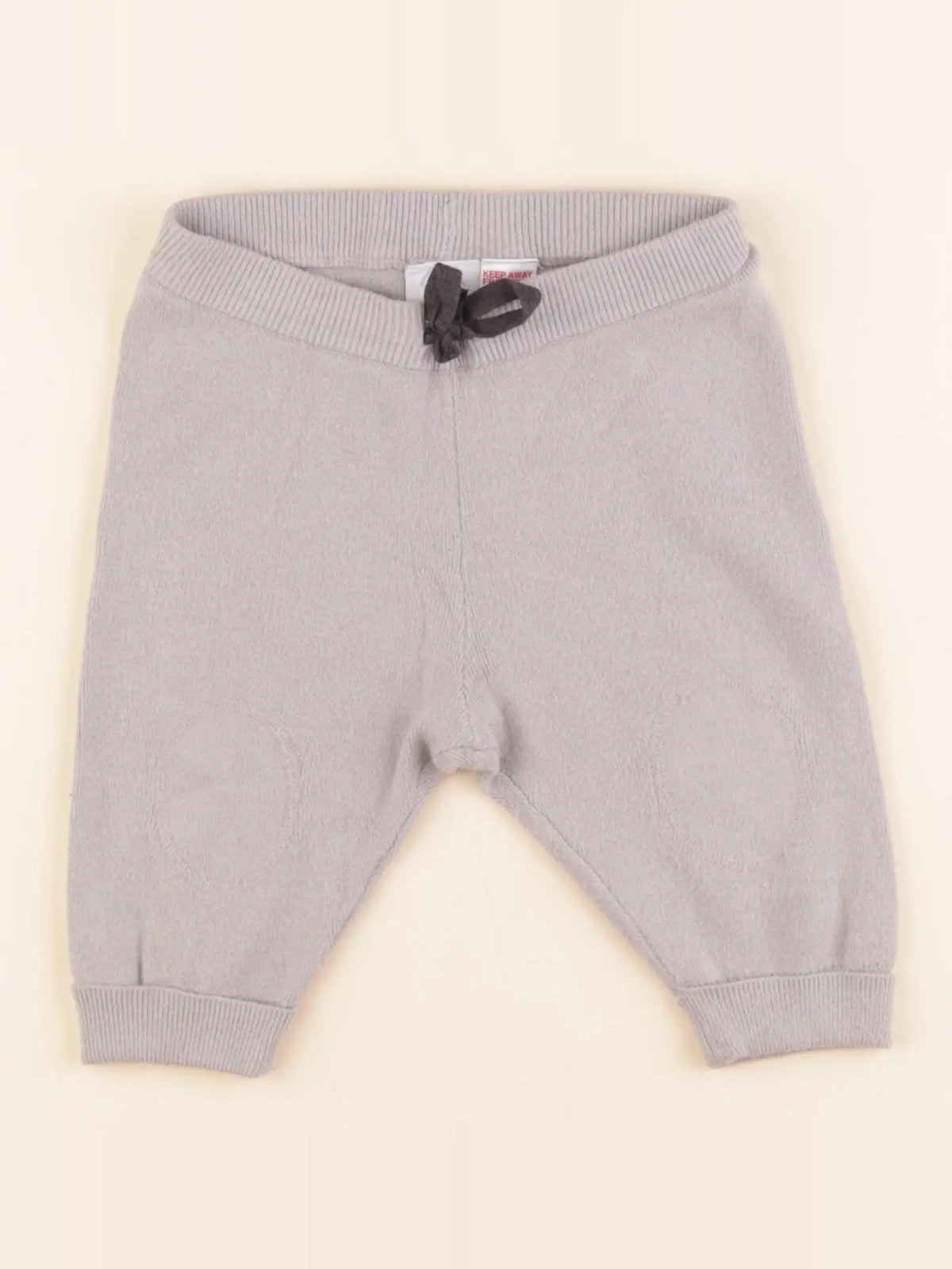 Zara - sarouel gris - 9/12 mois