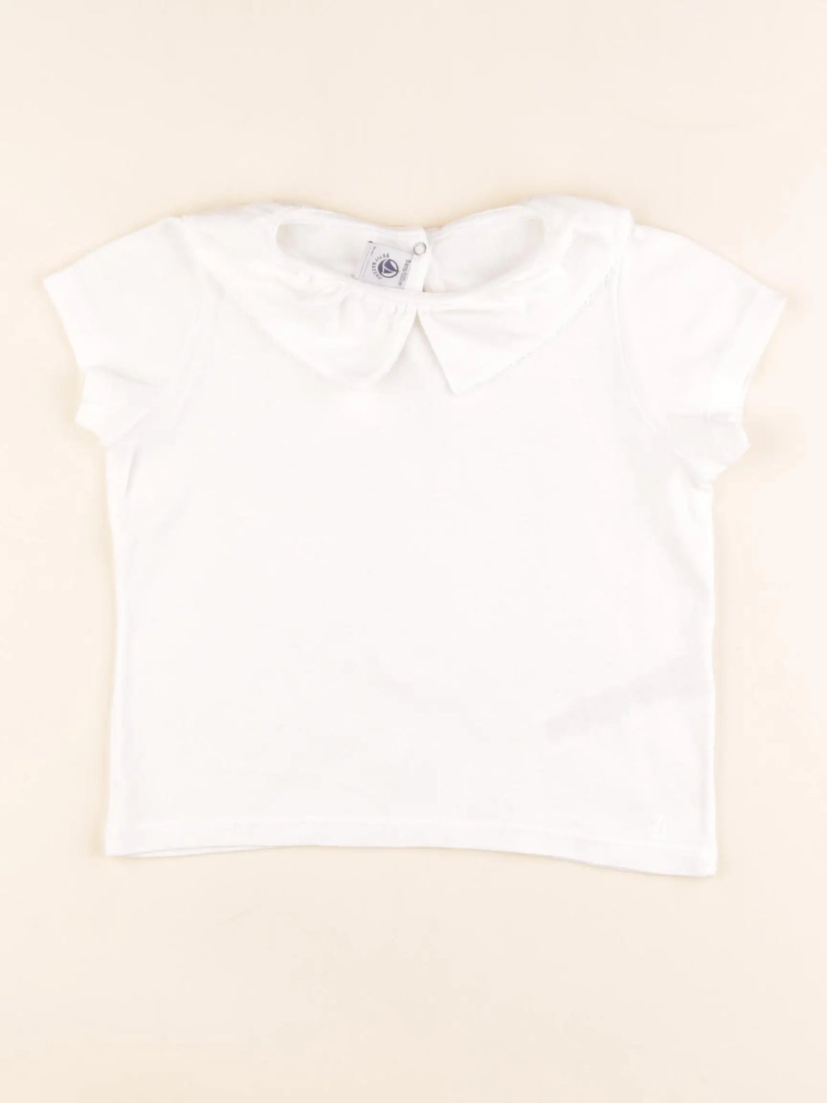 Petit Bateau - tee-shirt blanc - 5 ans