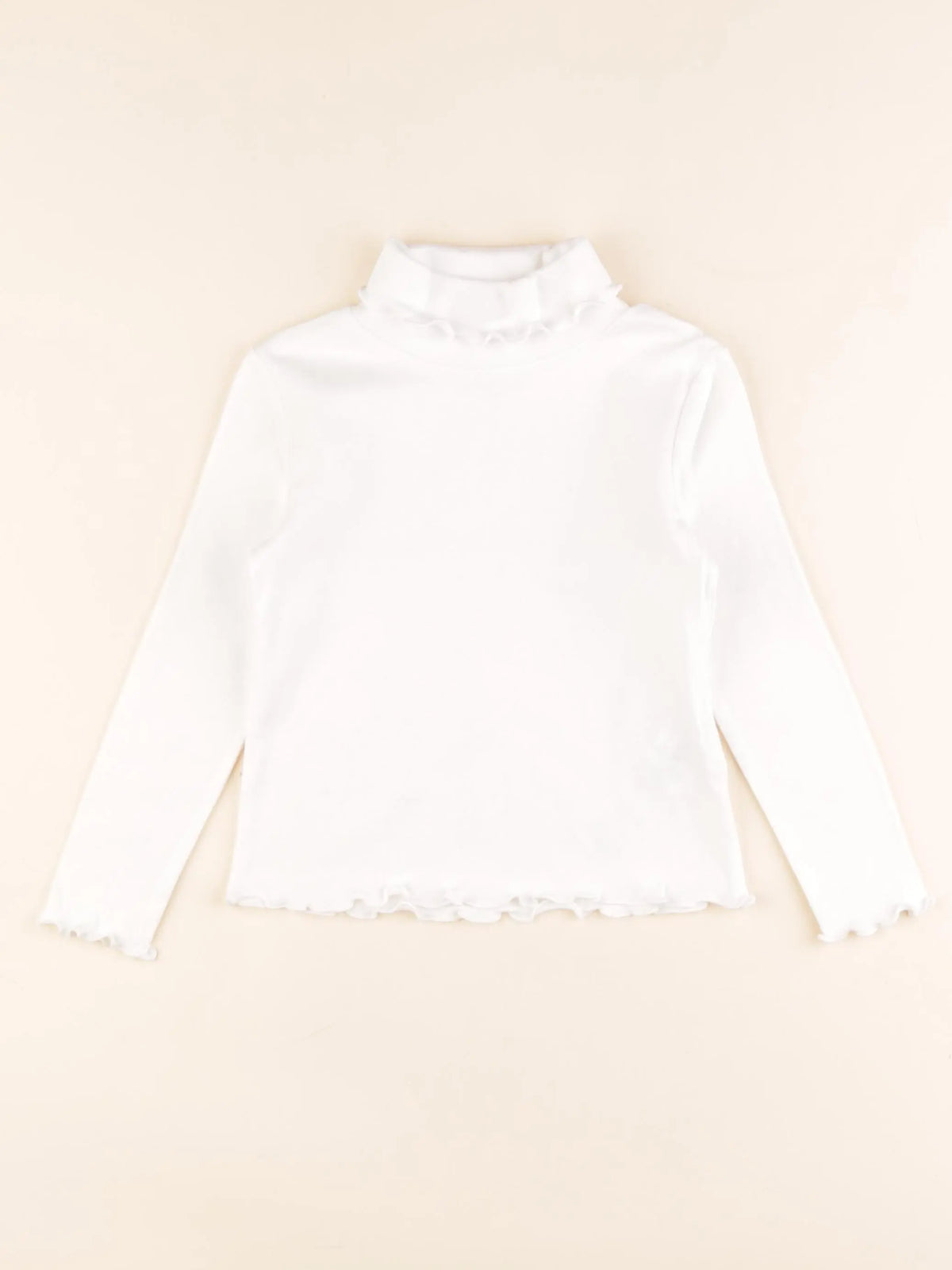 Cyrillus - sous-pull blanc - 4 ans