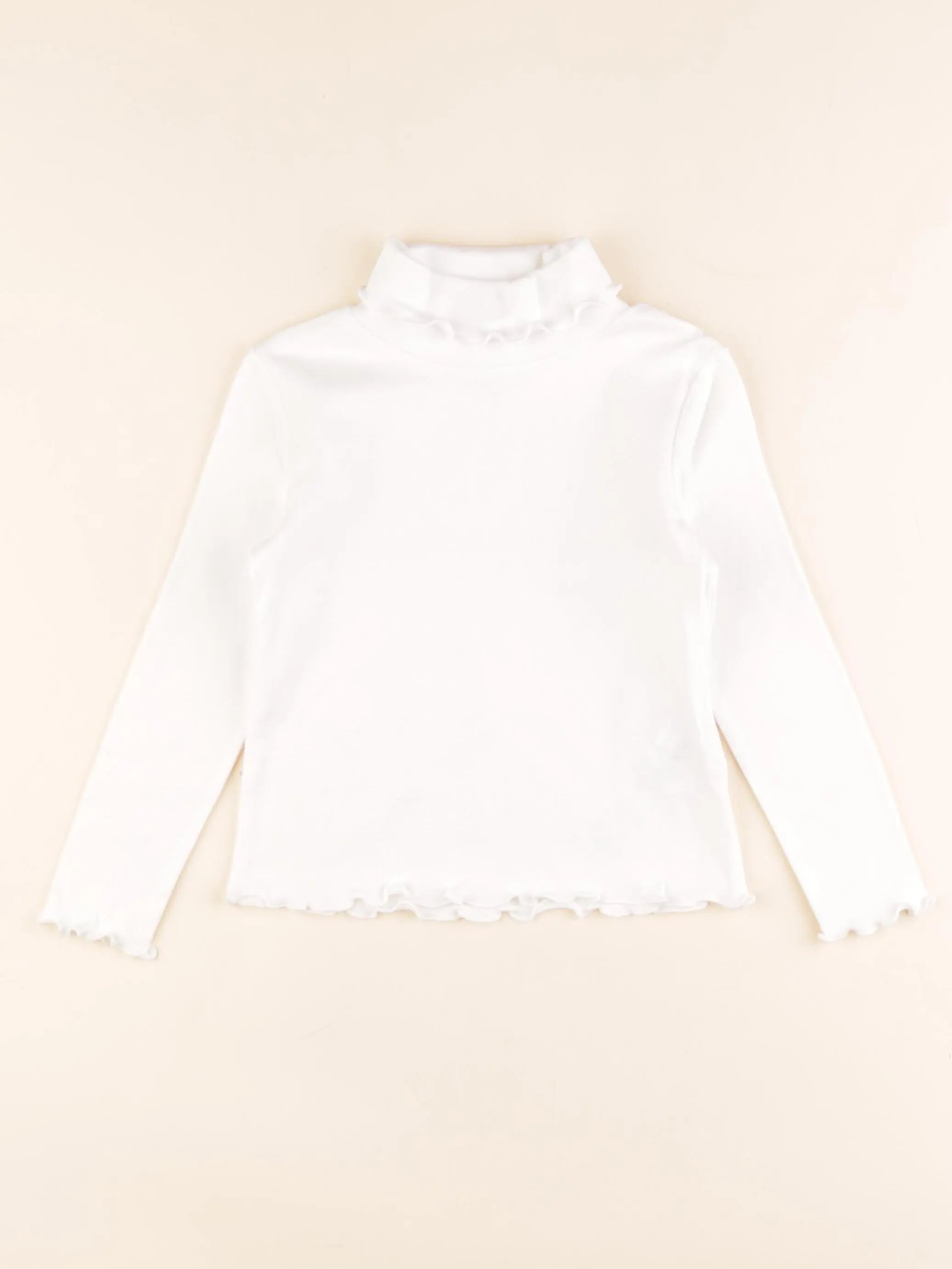 Cyrillus - sous-pull blanc - 4 ans