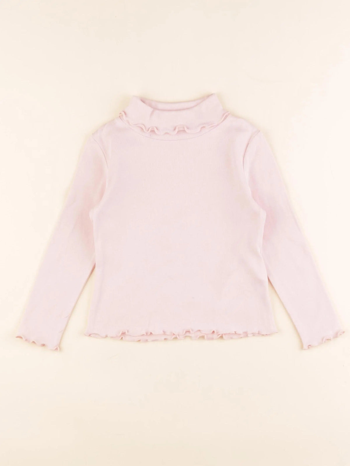 Cyrillus - sous-pull rose - 4 ans