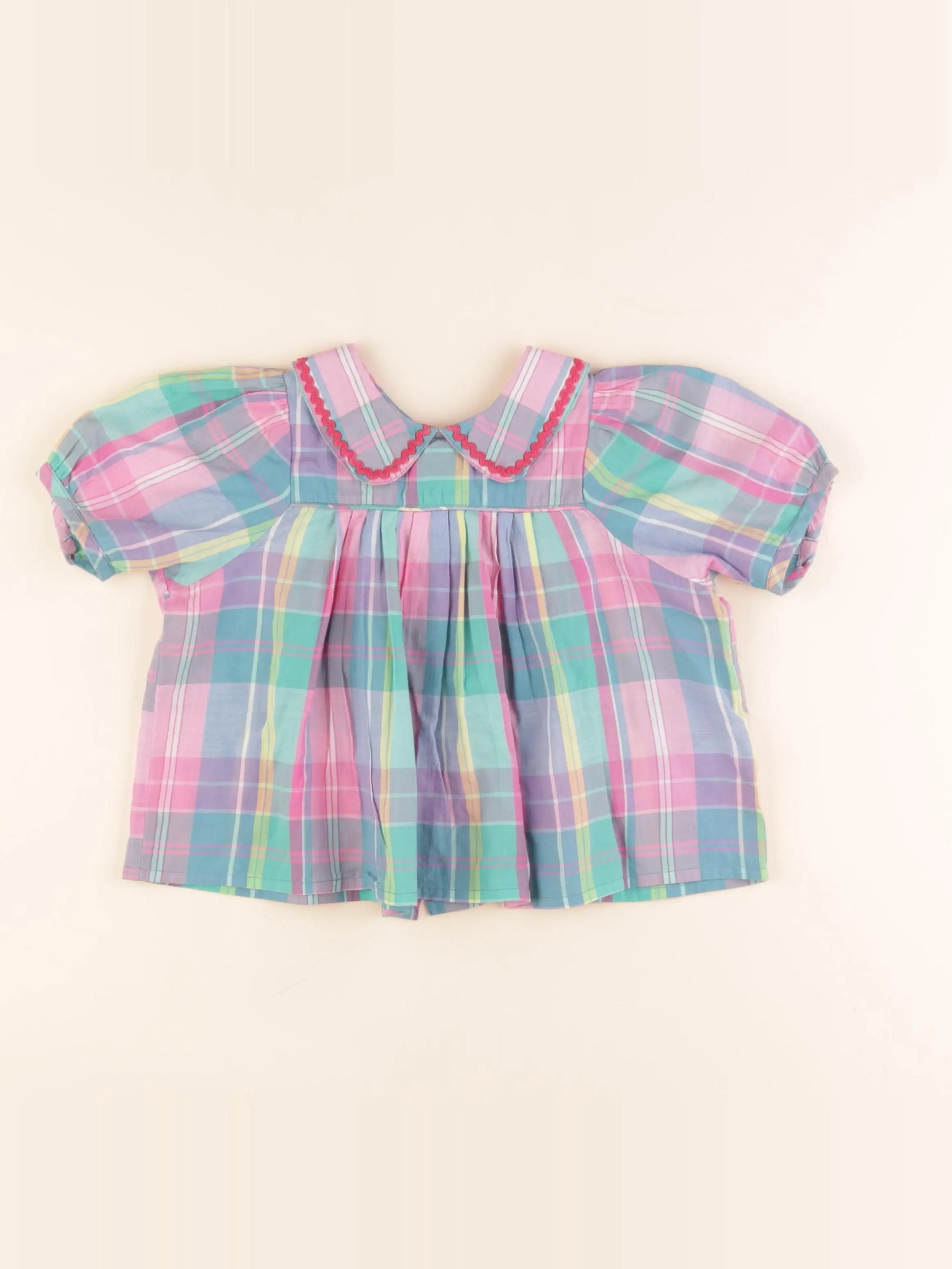 Emile et Ida - blouse multicolore - 4 ans