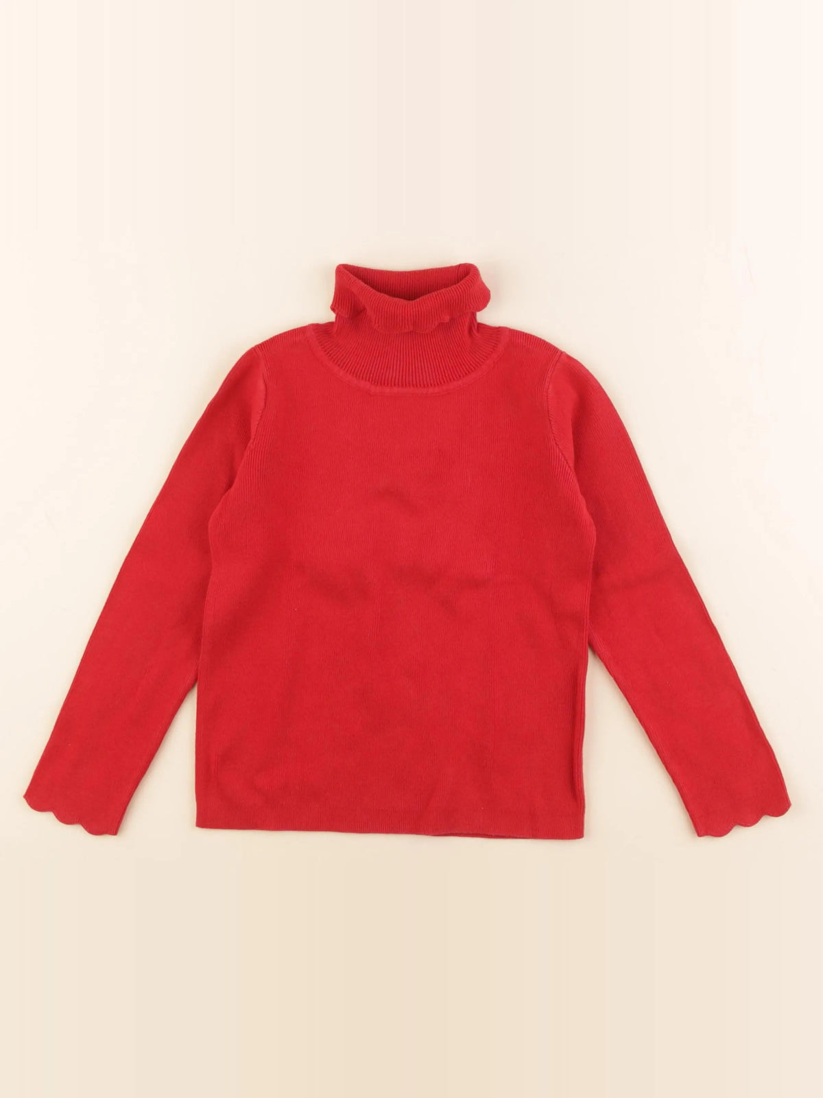 Jacadi - pull rouge - 6 ans
