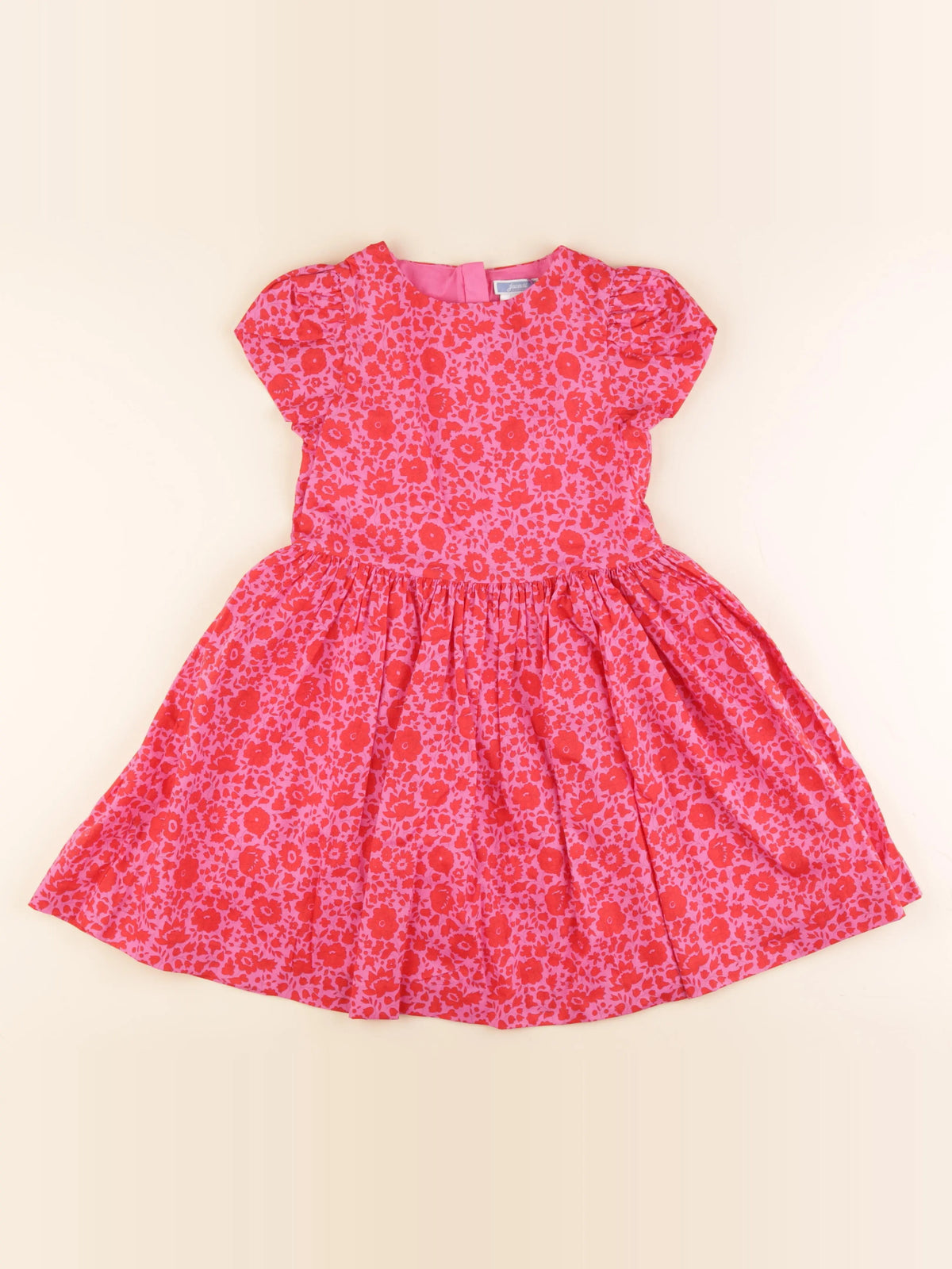 Jacadi - robe liberty rose - 8 ans