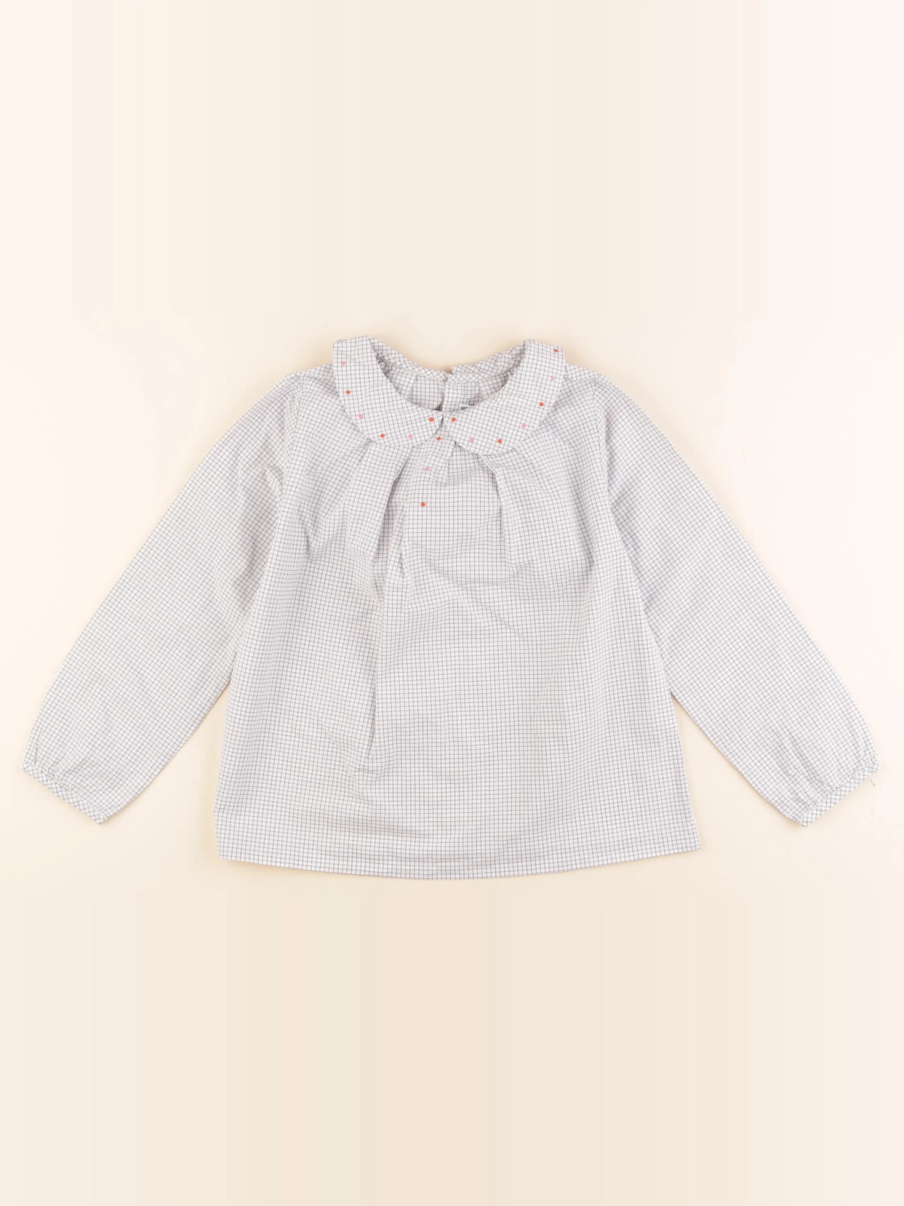 Jacadi - blouse bleu - 8 ans