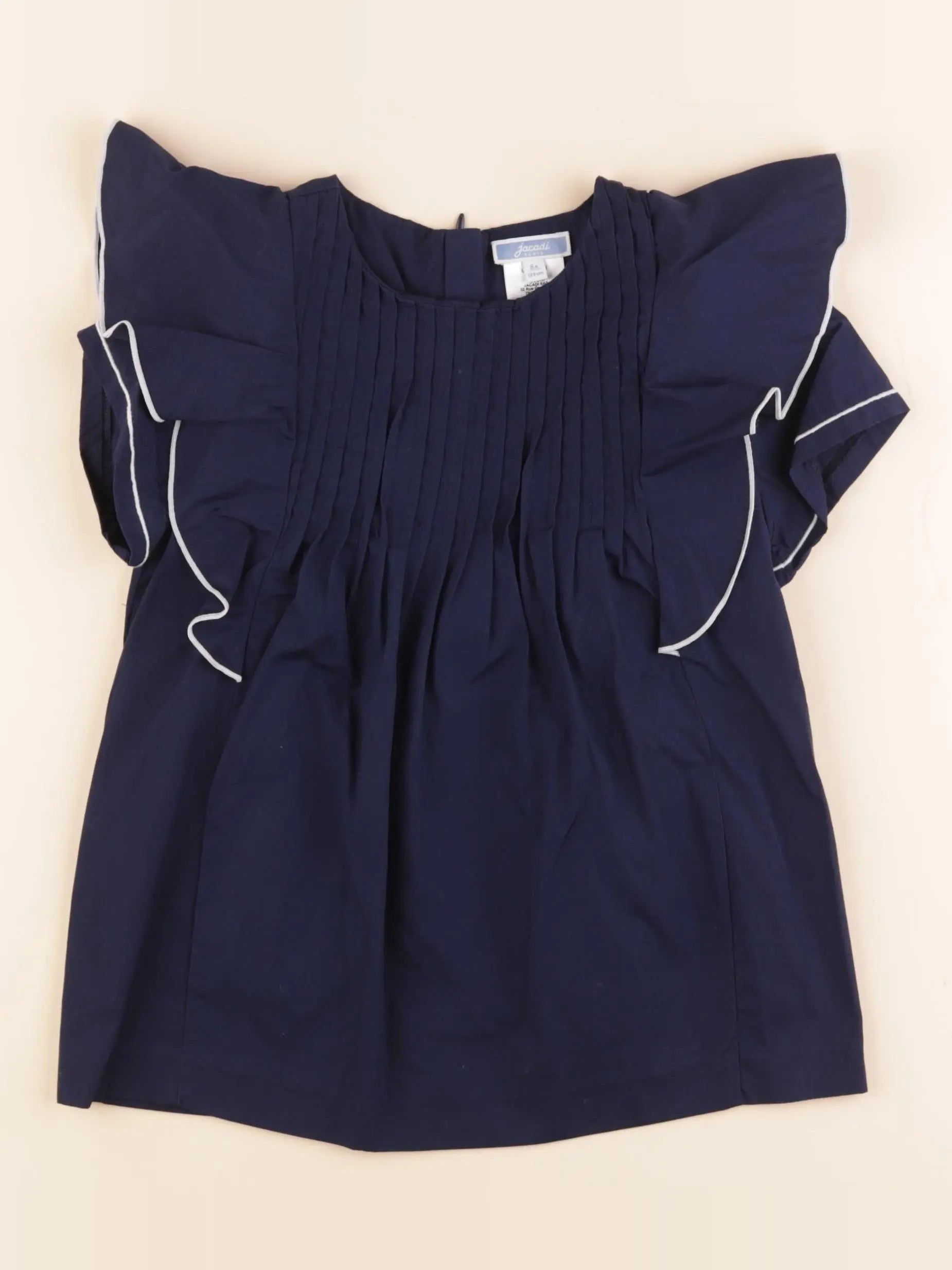 Jacadi - blouse bleu - 8 ans