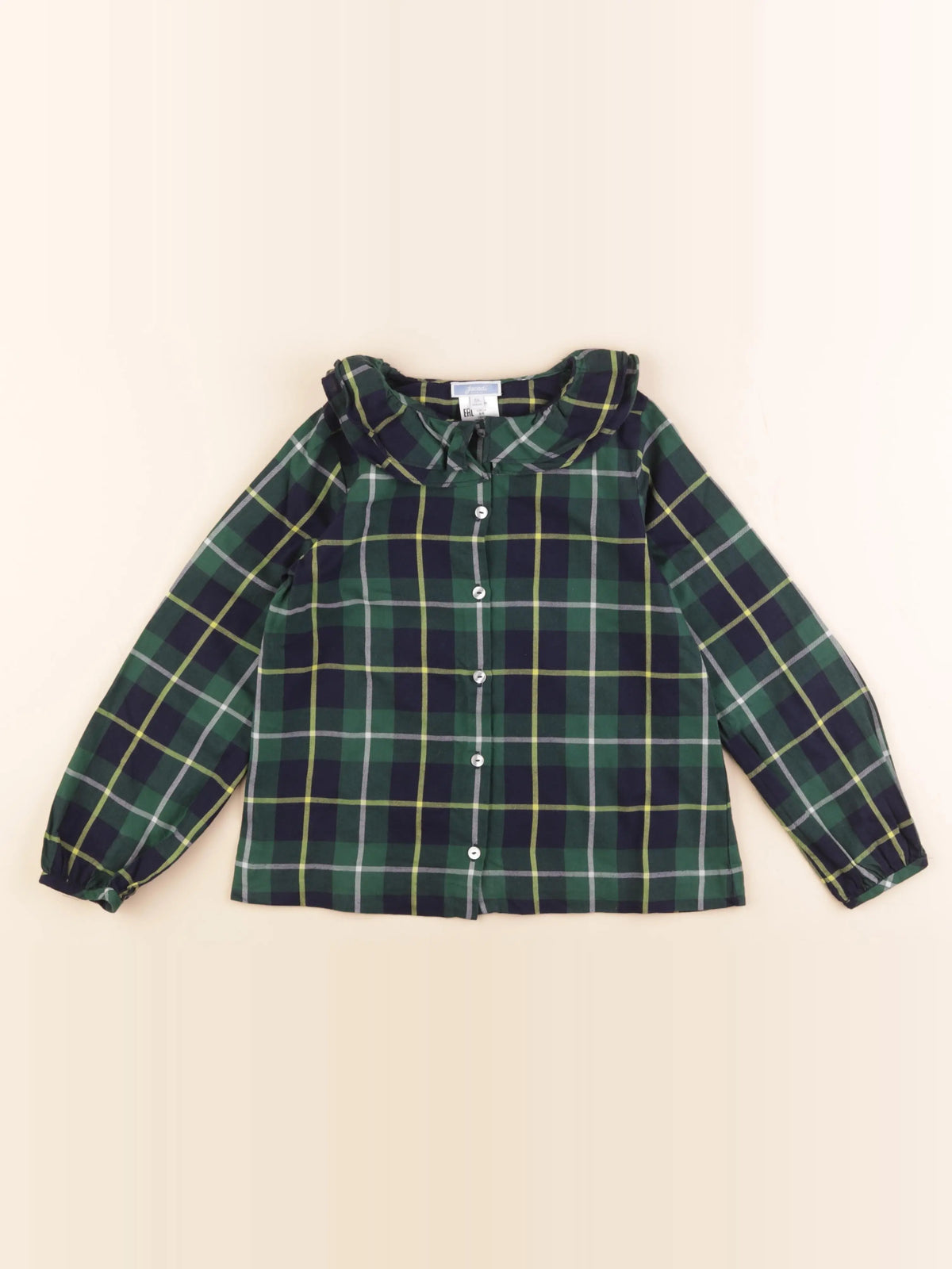 Jacadi - blouse bleu, vert - 8 ans