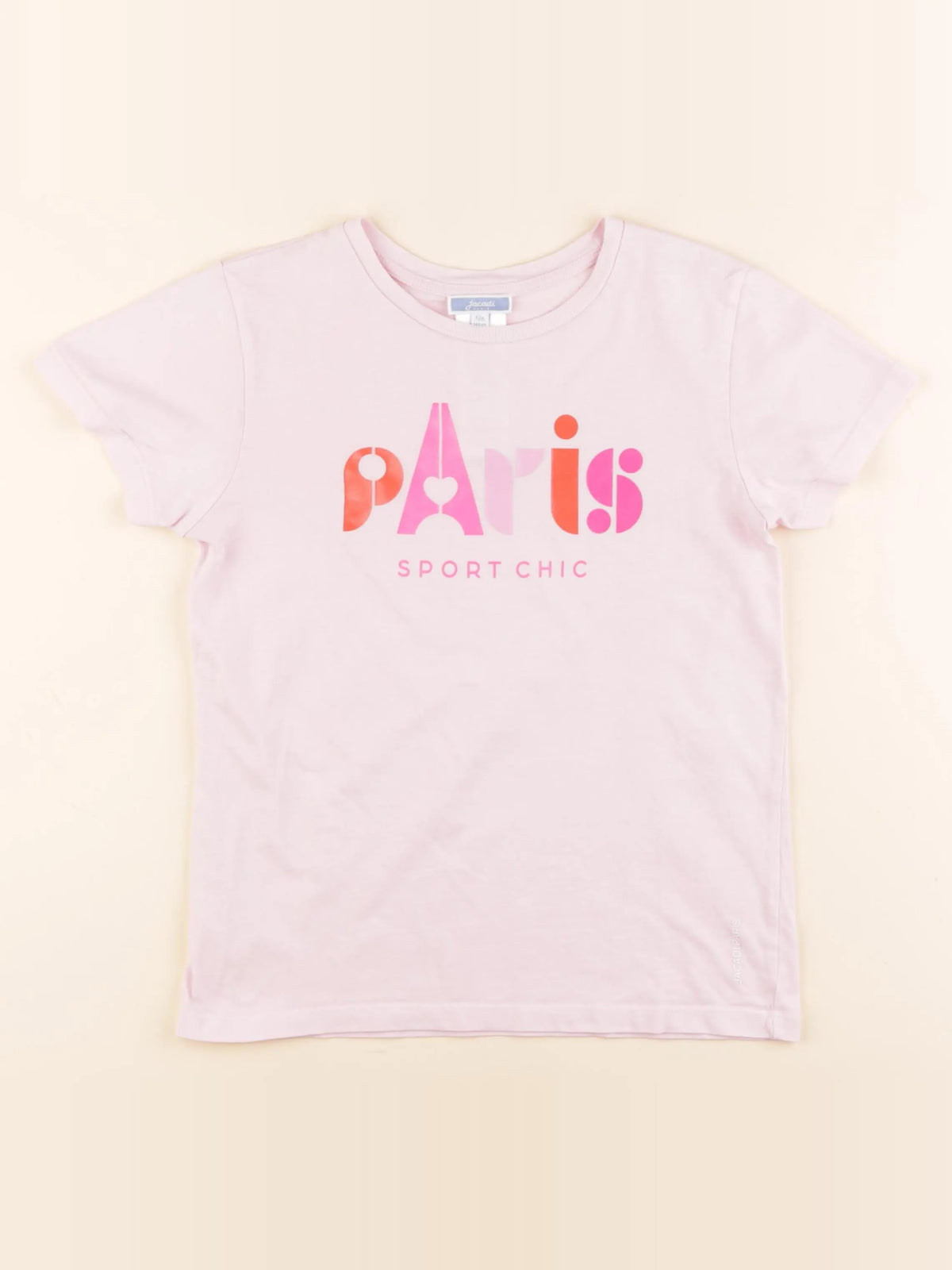 Jacadi - tee-shirt rose - 10 ans