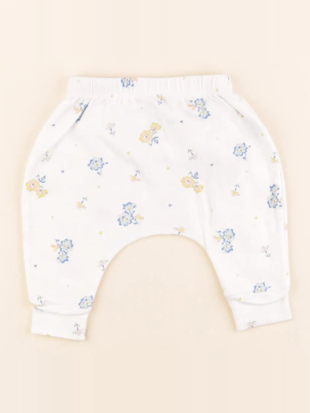 Petit Bateau - sarouel blanc - 1 mois