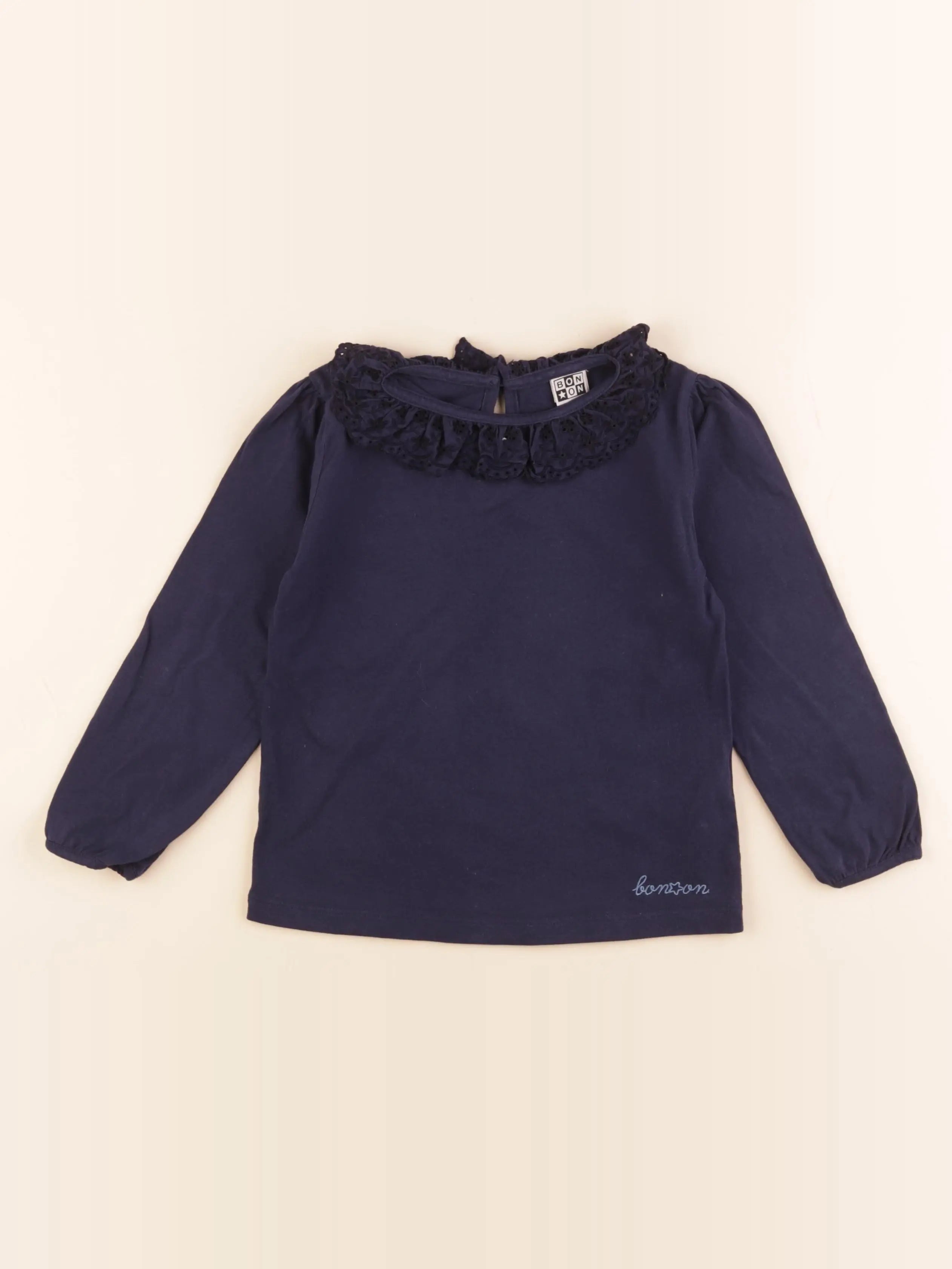 Arsène et les pipelettes - tee-shirt bleu - 4 ans