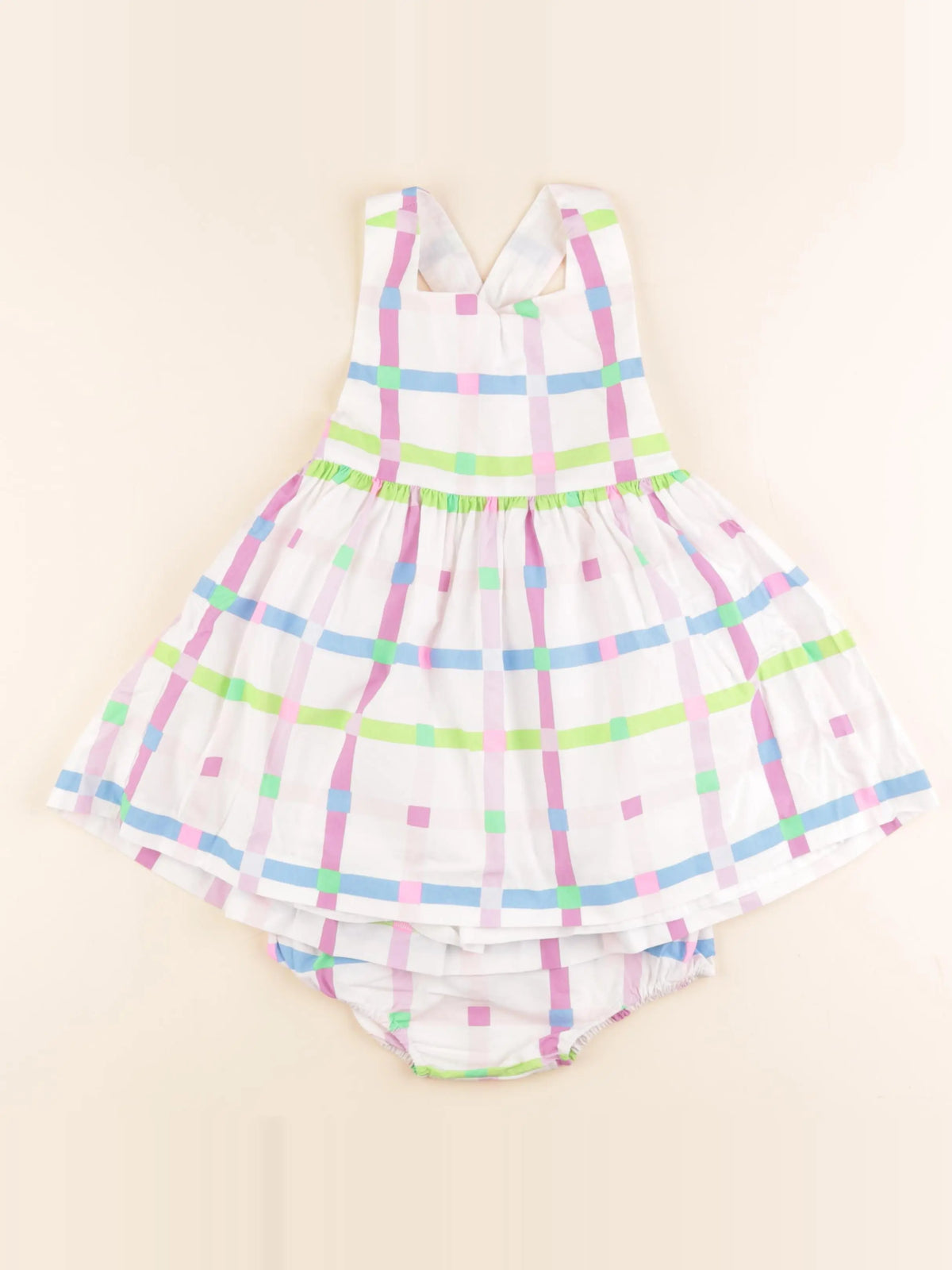 Jacadi - robe blanc, multicolore - 36 mois