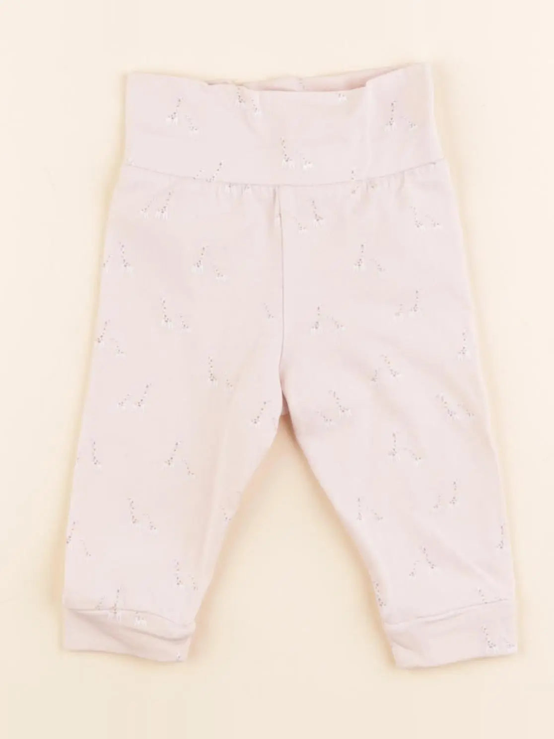Vertbaudet - legging rose - 3 mois
