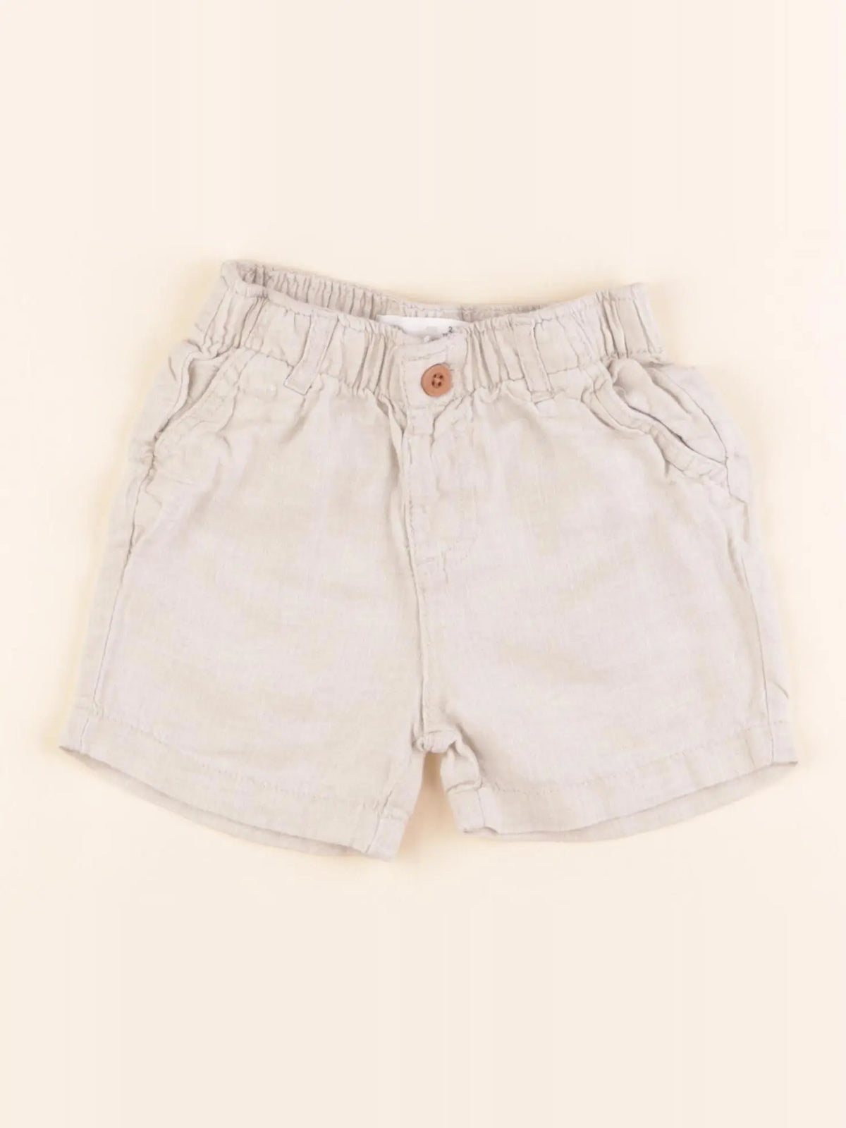 Zara - short beige - 2 ans