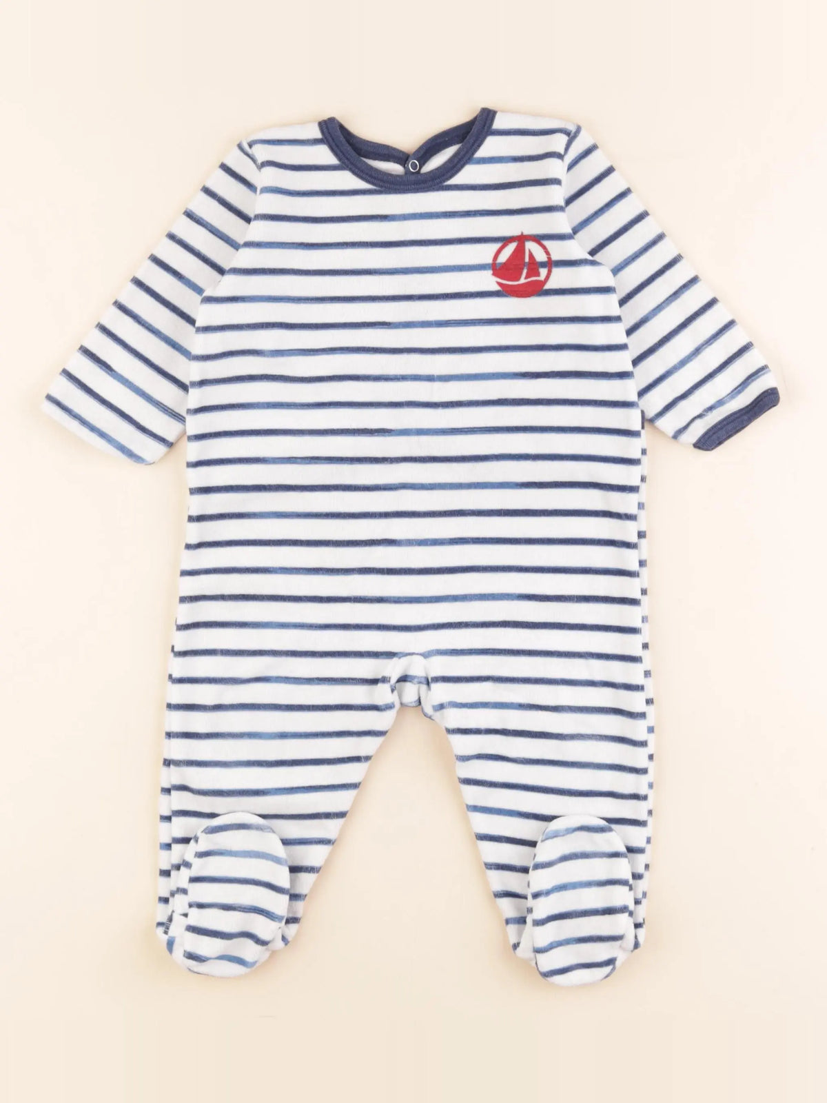 Pyjama velours blanc