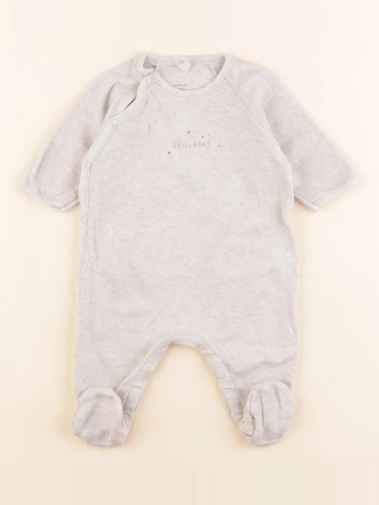 Pyjama coton gris