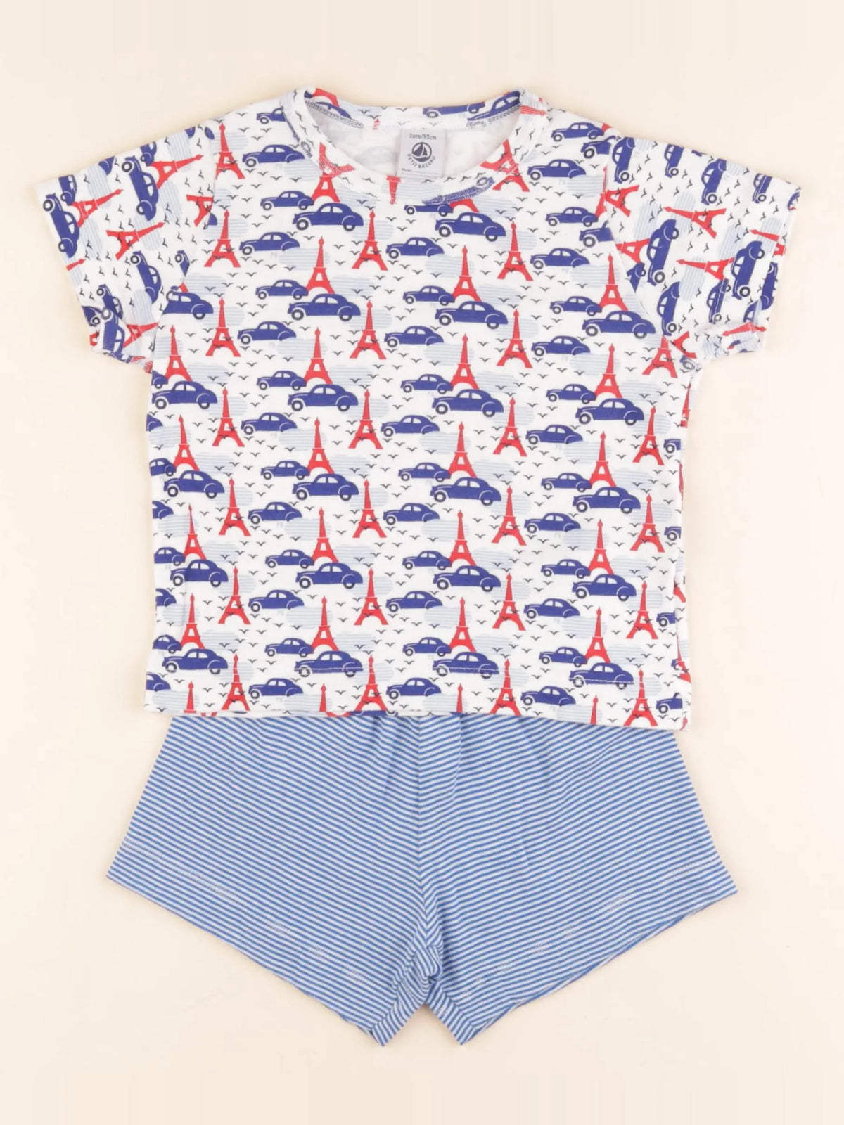 Pyjama coton bleu
