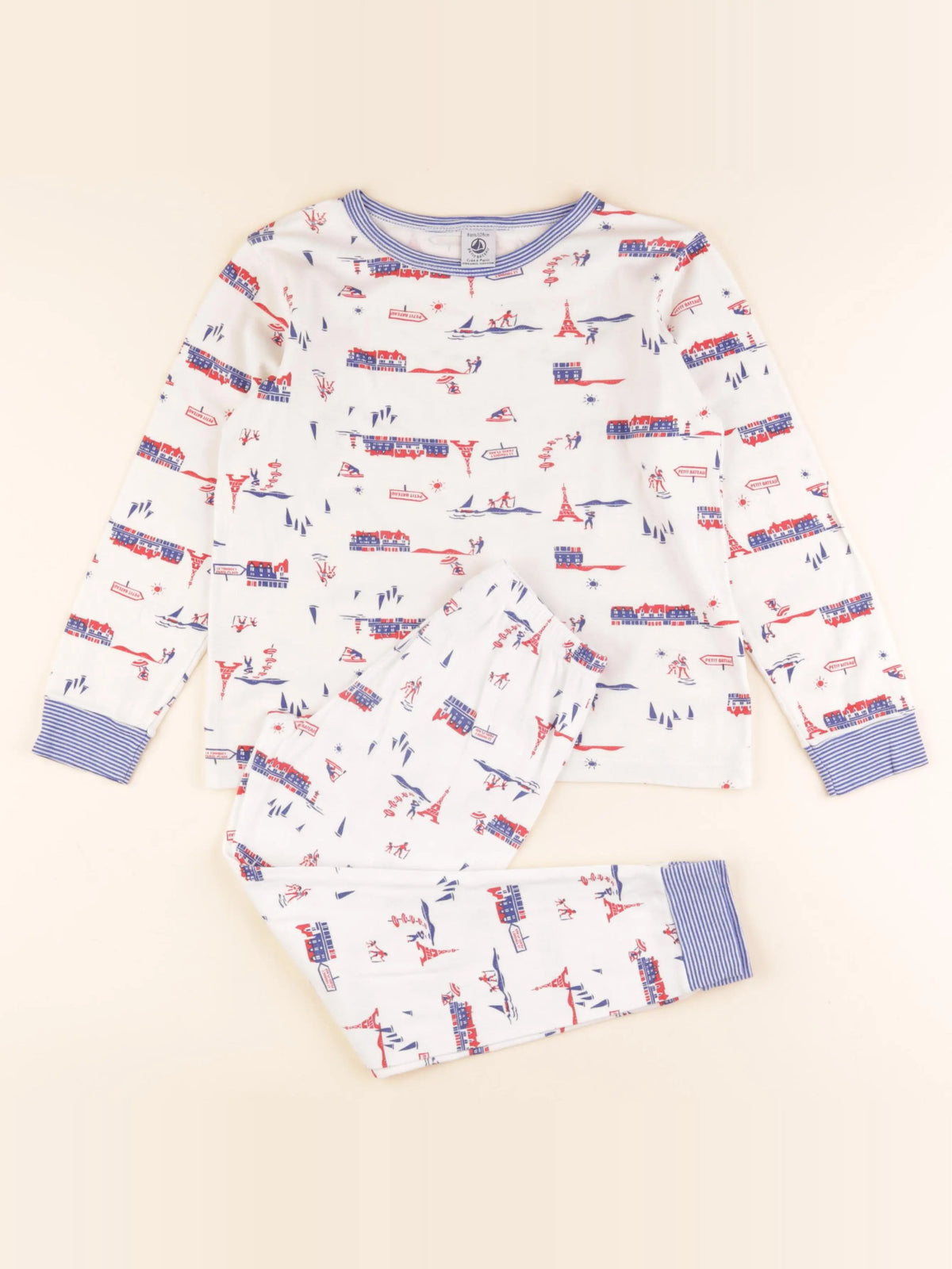 Pyjama coton blanc