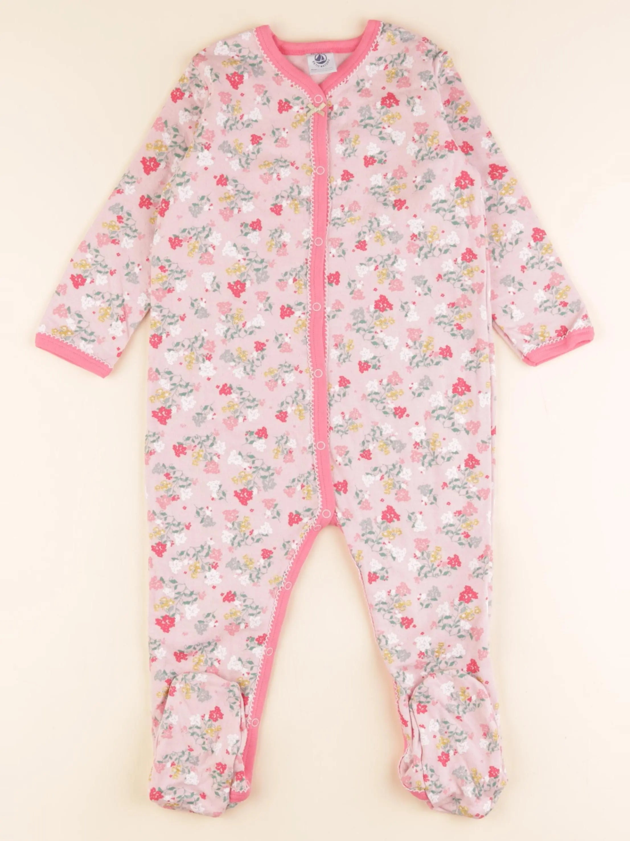 Pyjama coton rose